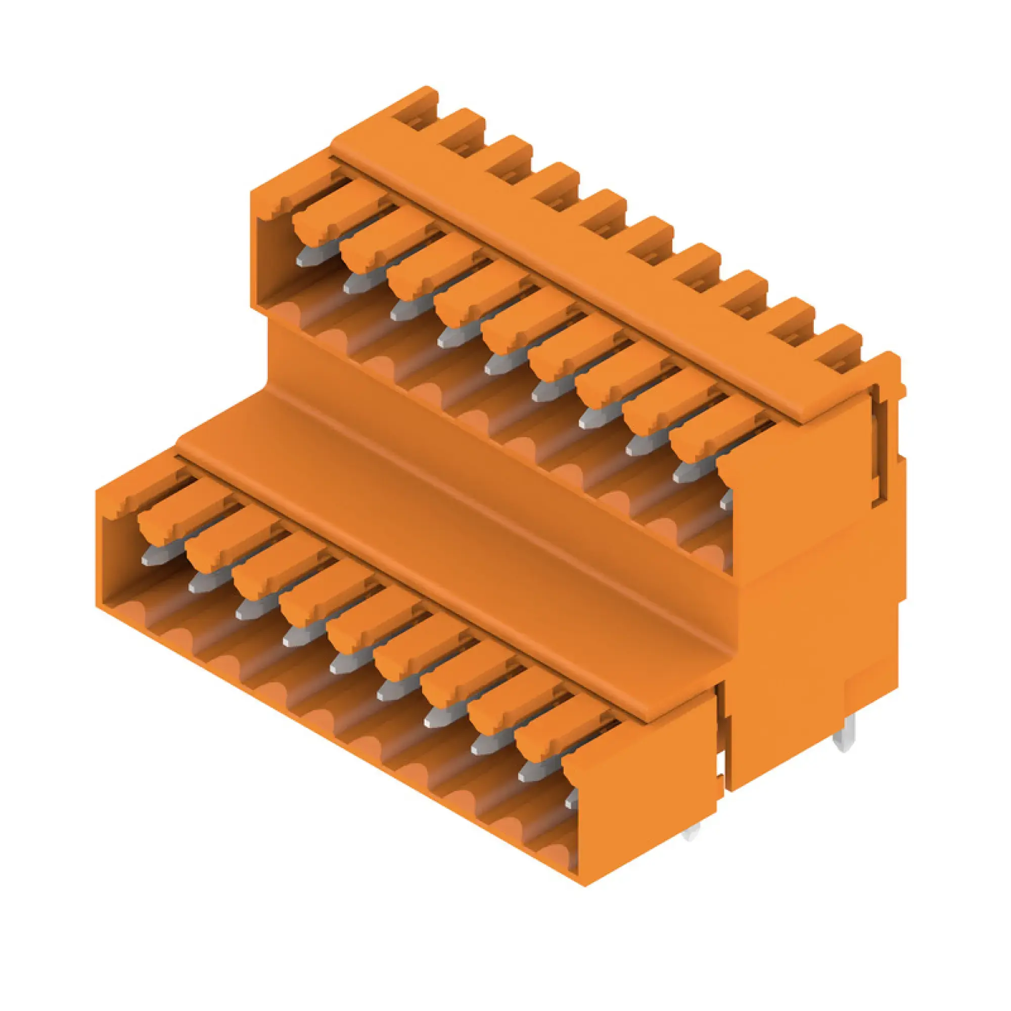 Weidmüller 1642280000 PCB connector (board connection), 160 V, 10.5 A, Pitch in mm: 3.50, Number of poles: 20, THT solder connection, Box (img_001) Weidmüller 1642280000 PCB connector (board connection), 160 V, 10.5 A, Pitch in mm: 3.50, Number of poles: 20, THT solder connection, Box (img_001)