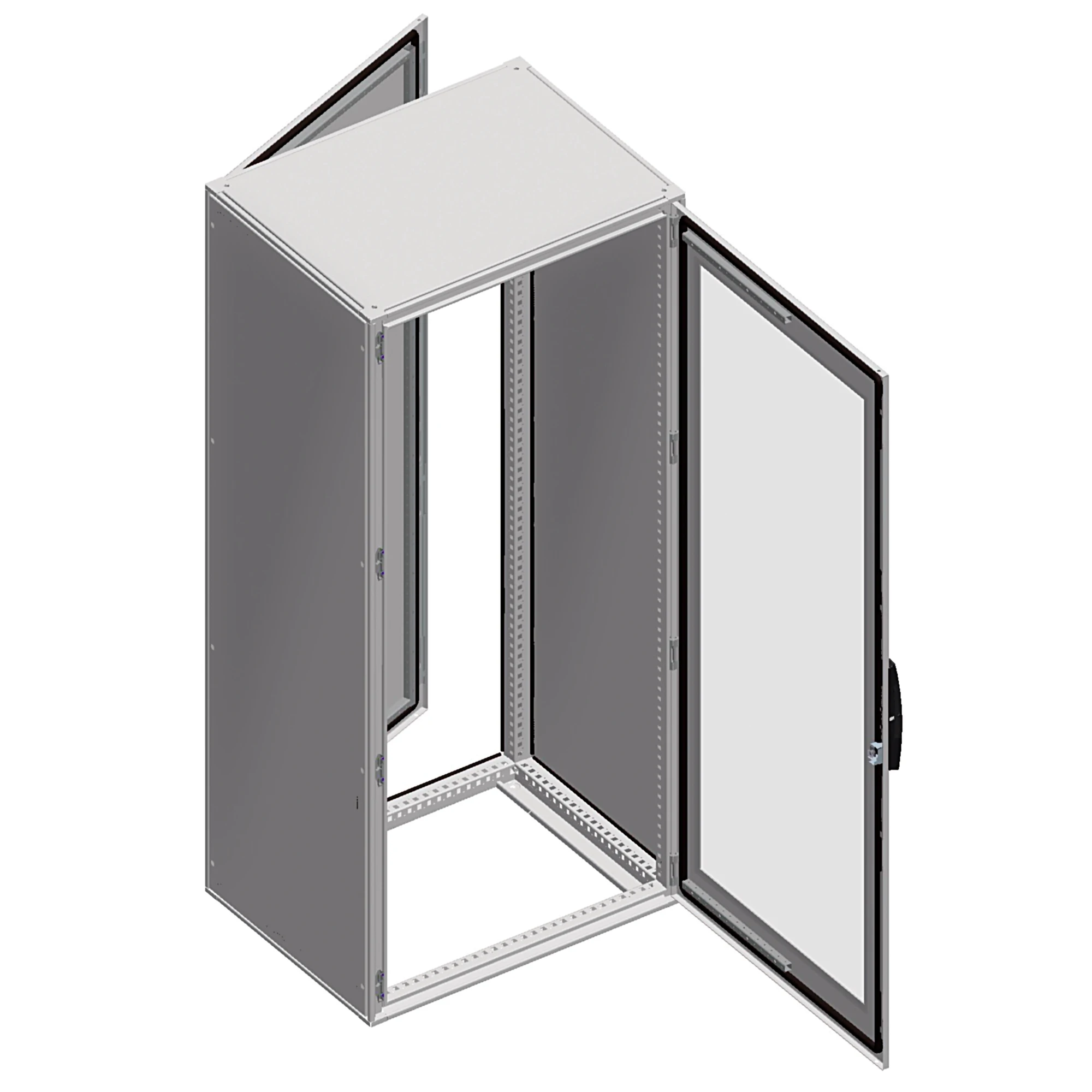 Schneider Electric NSYSF12660E Spacial SF electronic enclosure, pre-assembled, 1200x600x600mm (img_001)