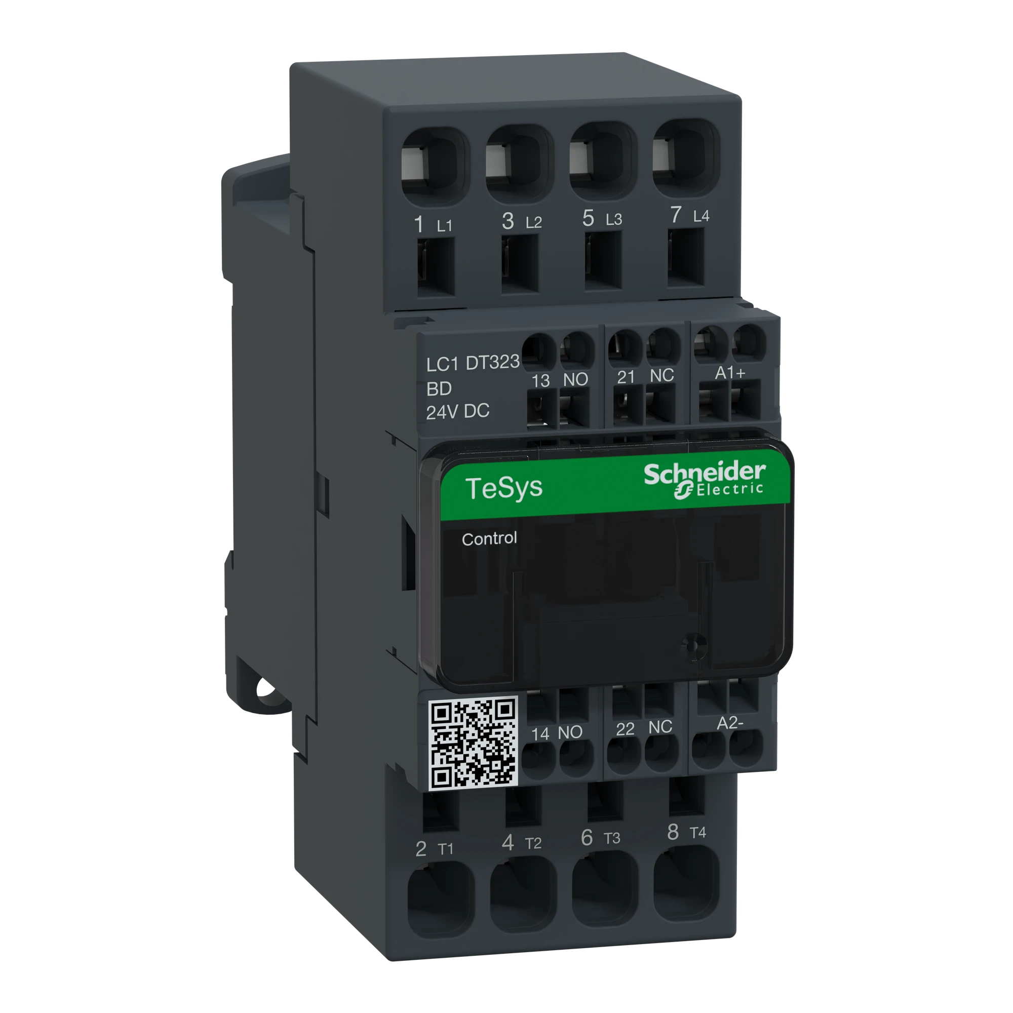 Schneider Electric LC1DT323BD Power contactor LC1D 4p, +1NO+1NC, coil 24 V DC (img_001)