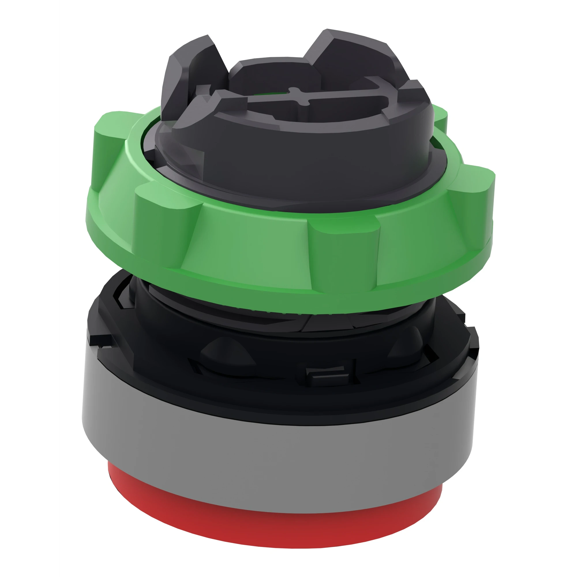 Schneider Electric ZB5AL4C0 Push Button, Front Element, Harmony XB5, Plastic, 22mm, Light Grey, Red, Projecting, Unlabeled, Momentary (img_007) Schneider Electric ZB5AL4C0 Push Button, Front Element, Harmony XB5, Plastic, 22mm, Light Grey, Red, Projecting, Unlabeled, Momentary (img_007)