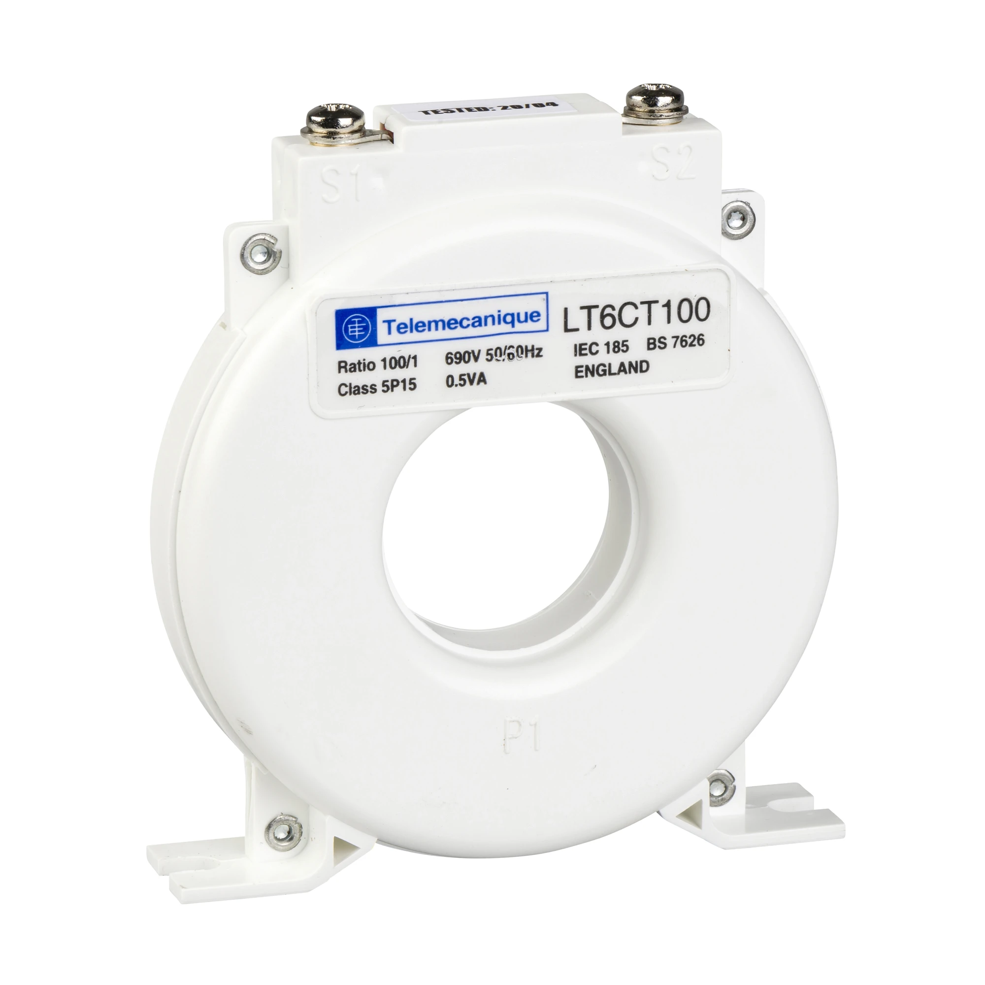 Schneider Electric LT6CT1001 Current Transformer TeSys T LT6CT, 100/1A, Accuracy: Class 5p (img_001) Schneider Electric LT6CT1001 Current Transformer TeSys T LT6CT, 100/1A, Accuracy: Class 5p (img_001)