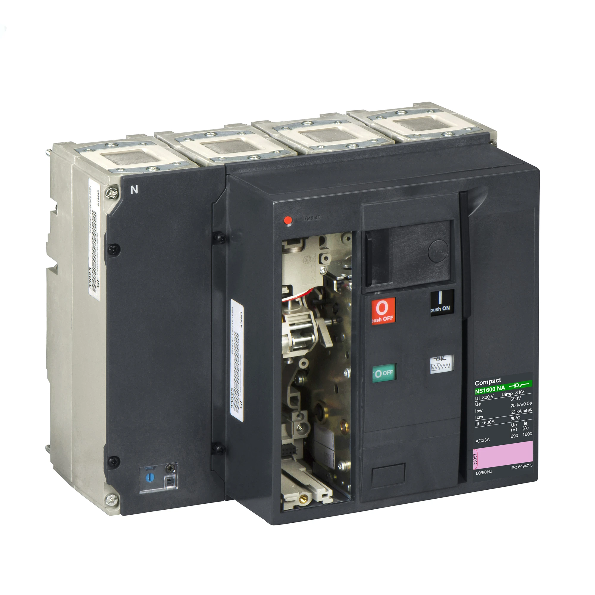 Schneider Electric 33449 Compact NS1600 NA Disconnect Switch, 4P, 1600A/690V AC Electrical Control (img_001) Schneider Electric 33449 Compact NS1600 NA Disconnect Switch, 4P, 1600A/690V AC Electrical Control (img_001)