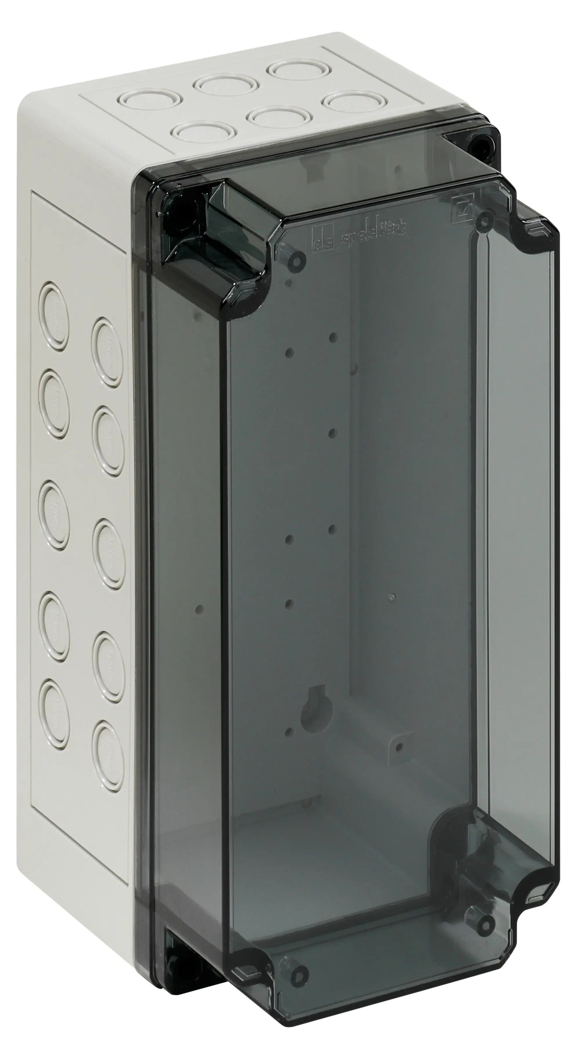 Spelsberg 59111201 Empty enclosure, Type of protection IP65, Impact strength IK07, Protection class II, Rated voltage 400V AC, Halogen free (img_001)