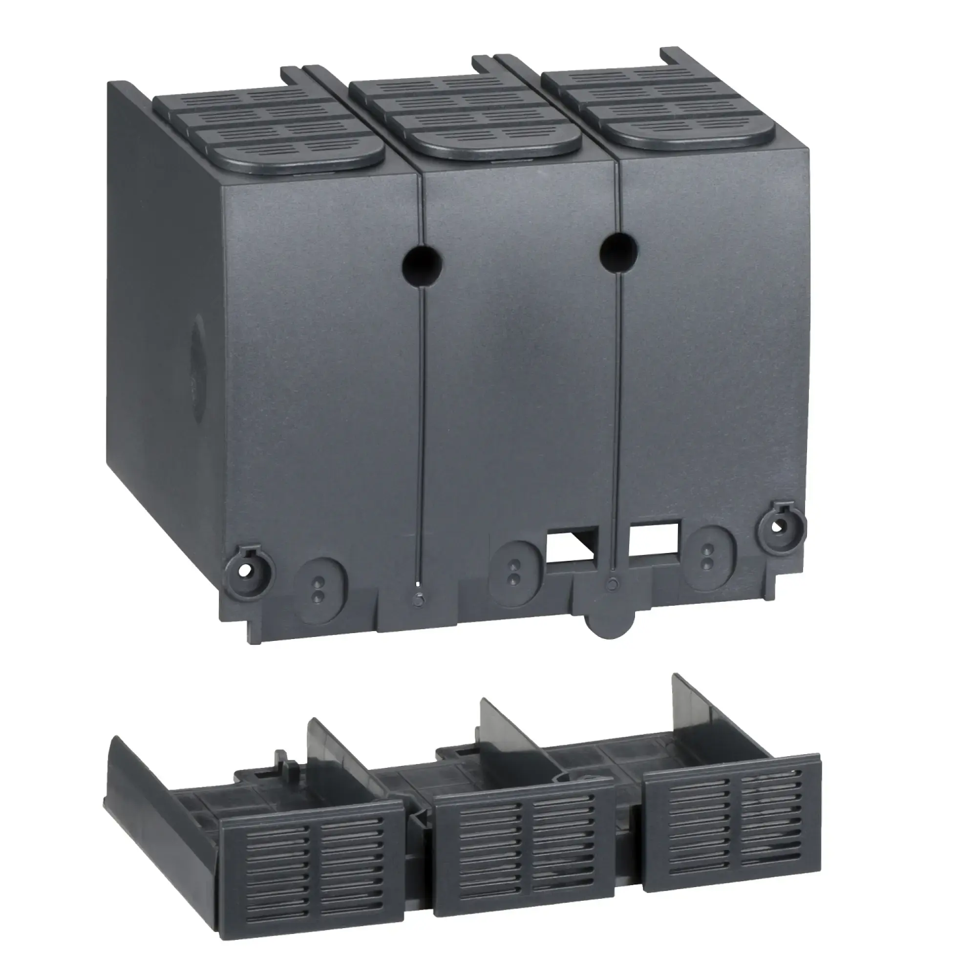 Schneider Electric LV438325 3P Terminal Covers for Serial Connection, ComPacT NSX100/160/250 DC (img_002) Schneider Electric LV438325 3P Terminal Covers for Serial Connection, ComPacT NSX100/160/250 DC (img_002)