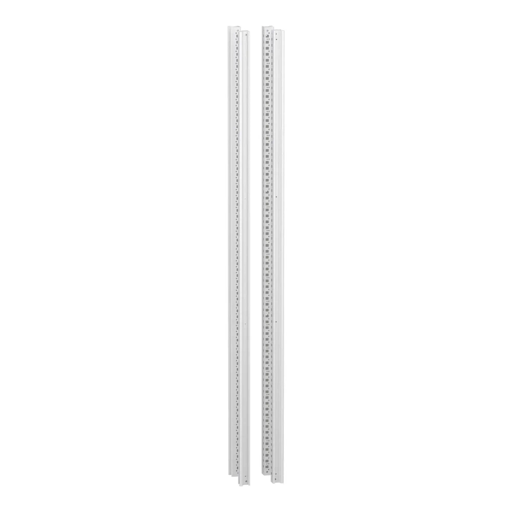 Schneider Electric NSYSFNV20ED Vertical supports, PrismaSeT HD, for electrical enclosures H 2000mm, RAL9003, 4 pieces (img_002) Schneider Electric NSYSFNV20ED Vertical supports, PrismaSeT HD, for electrical enclosures H 2000mm, RAL9003, 4 pieces (img_002)