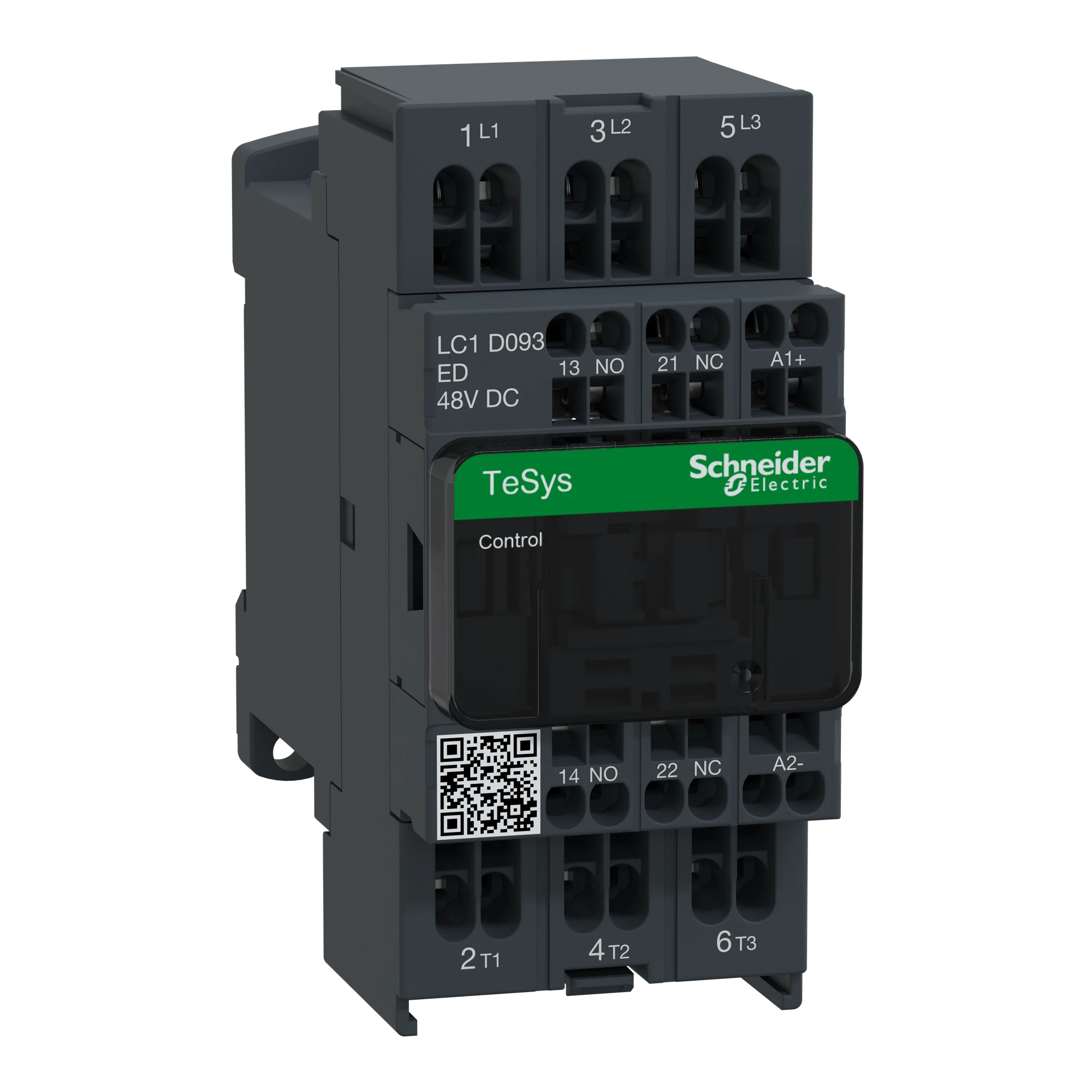 Schneider Electric LC1D093ED Power contactor LC1D 3p, +1NO+1NC, 4 kW, 9 A, 400 V AC3, coil 48 V DC (img_001) Schneider Electric LC1D093ED Power contactor LC1D 3p, +1NO+1NC, 4 kW, 9 A, 400 V AC3, coil 48 V DC (img_001)