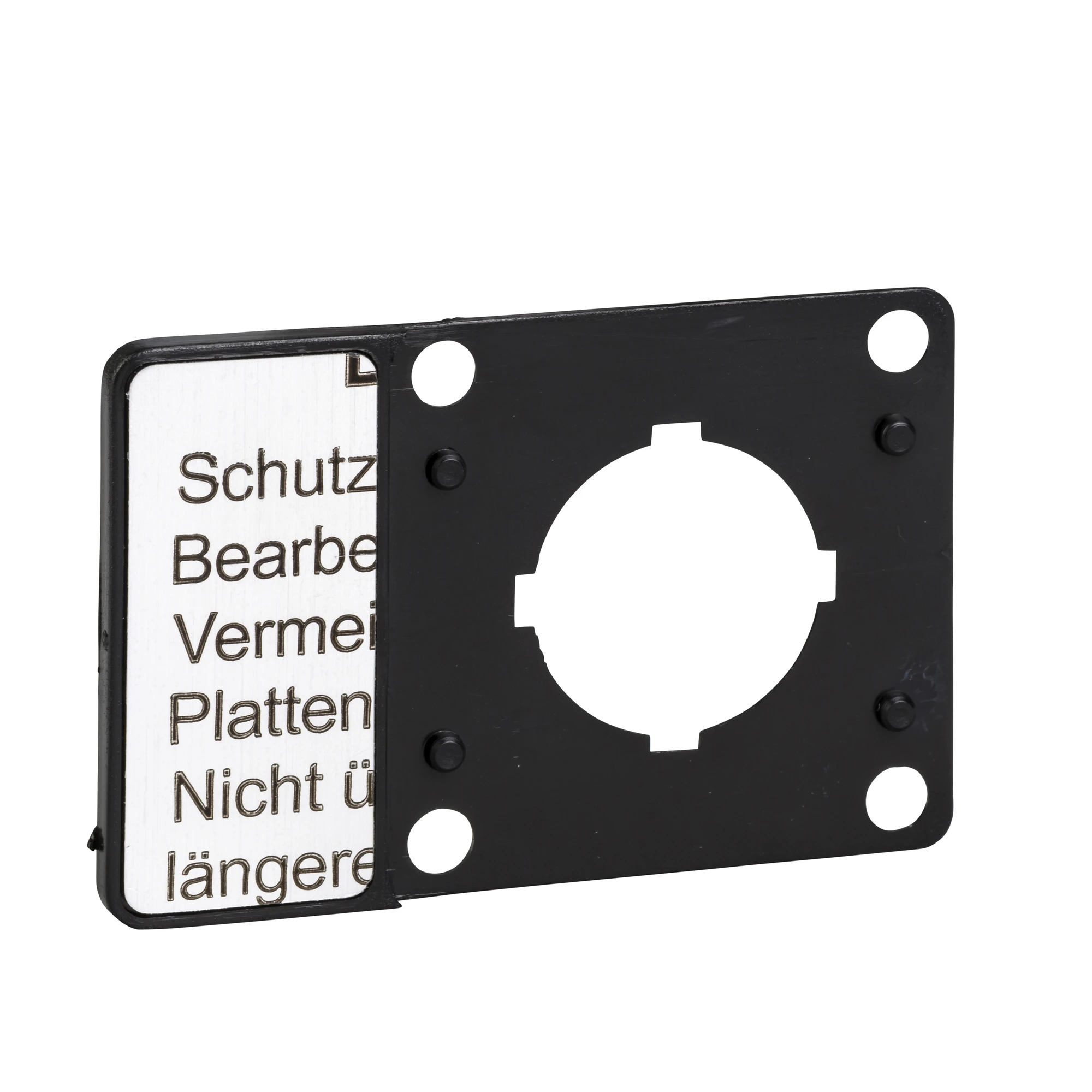 Schneider Electric KZ13 Schildträger mit Leerschild, für Frontplatte 45x45mm (img_001) Schneider Electric KZ13 Schildträger mit Leerschild, für Frontplatte 45x45mm (img_001)