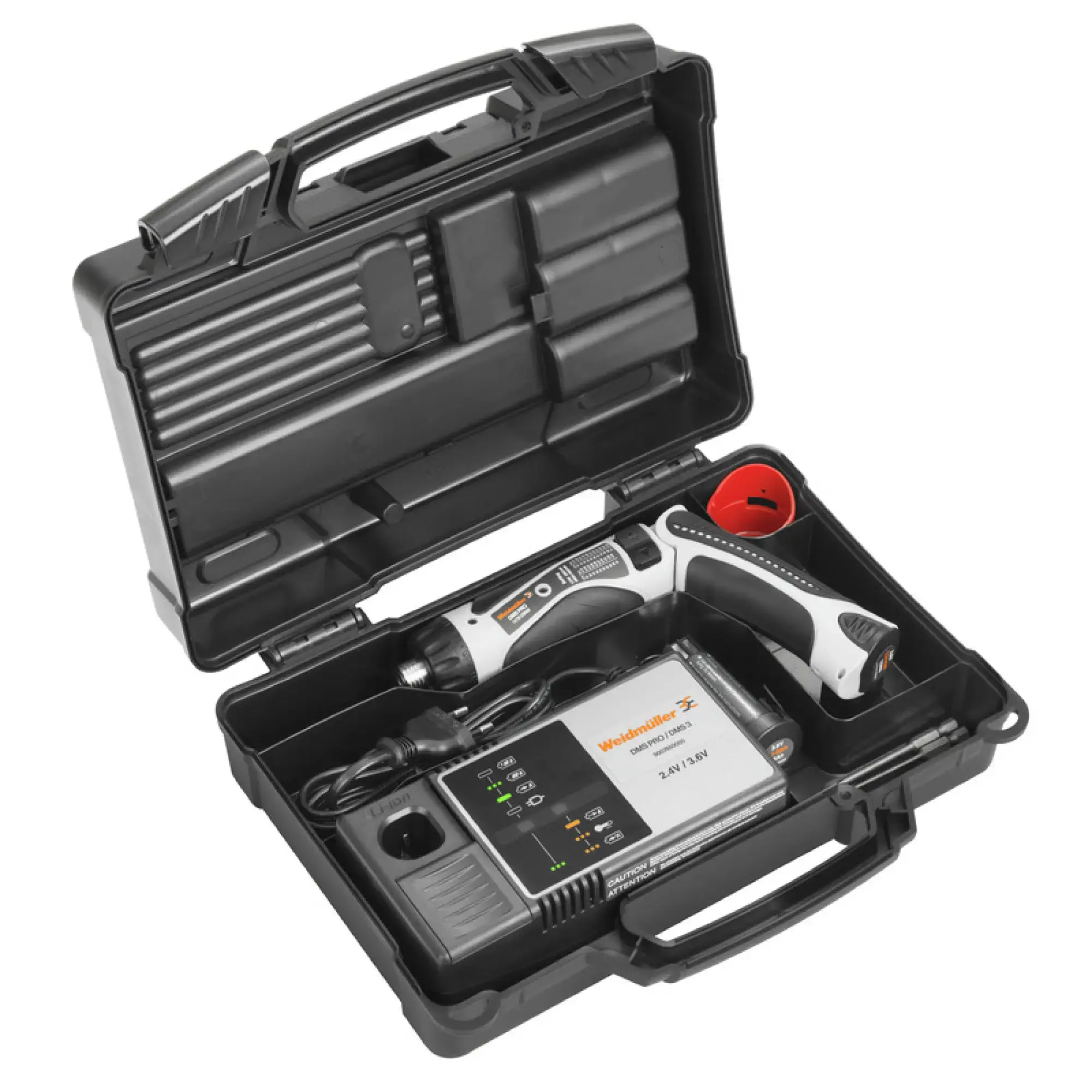 Weidmüller 1479090000 Electrical torque screwdriver, Torque setting, min.: 0.36 Nm, Torque setting, max.: 3 Nm, Rechargeable batteries: Li-Ion battery (img_001) Weidmüller 1479090000 Electrical torque screwdriver, Torque setting, min.: 0.36 Nm, Torque setting, max.: 3 Nm, Rechargeable batteries: Li-Ion battery (img_001)