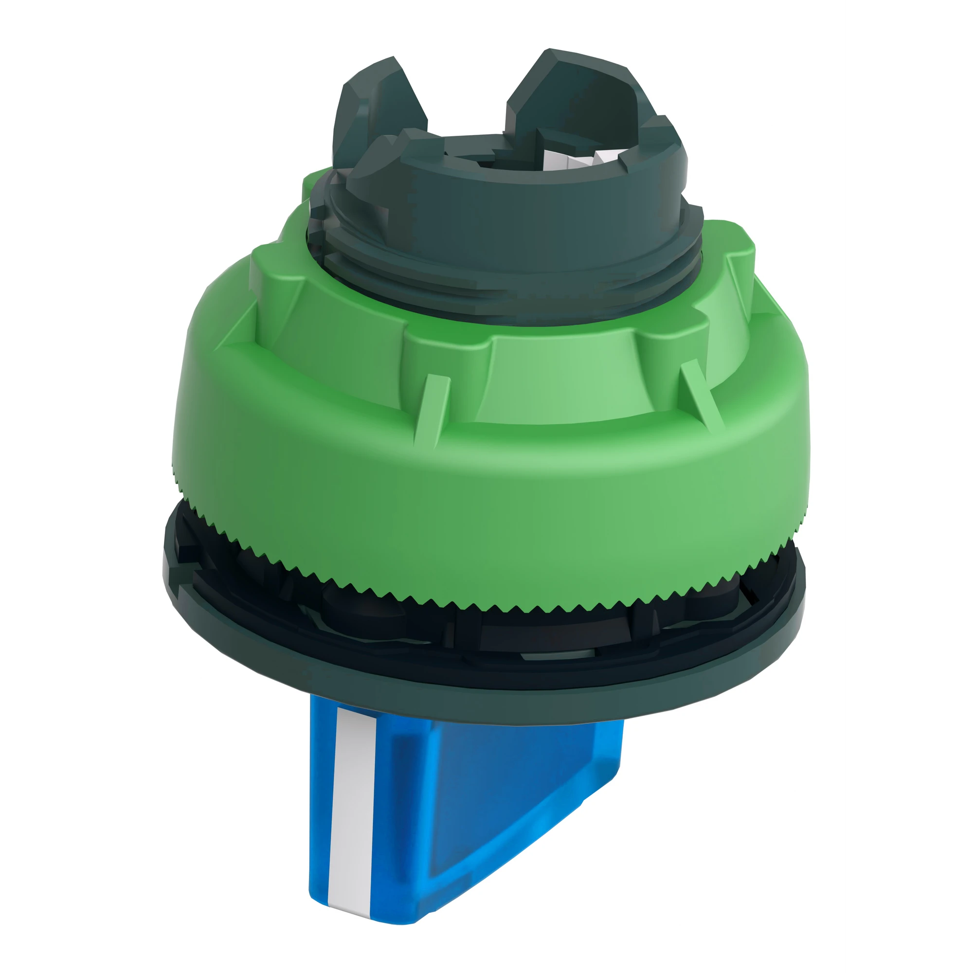 Schneider Electric ZB5FK1263 Illuminated Selector Switch, Front Element, Harmony XB5F, Plastic, 30mm, Blue, for Universal LED, 2 Positions, Latching (img_008) Schneider Electric ZB5FK1263 Illuminated Selector Switch, Front Element, Harmony XB5F, Plastic, 30mm, Blue, for Universal LED, 2 Positions, Latching (img_008)