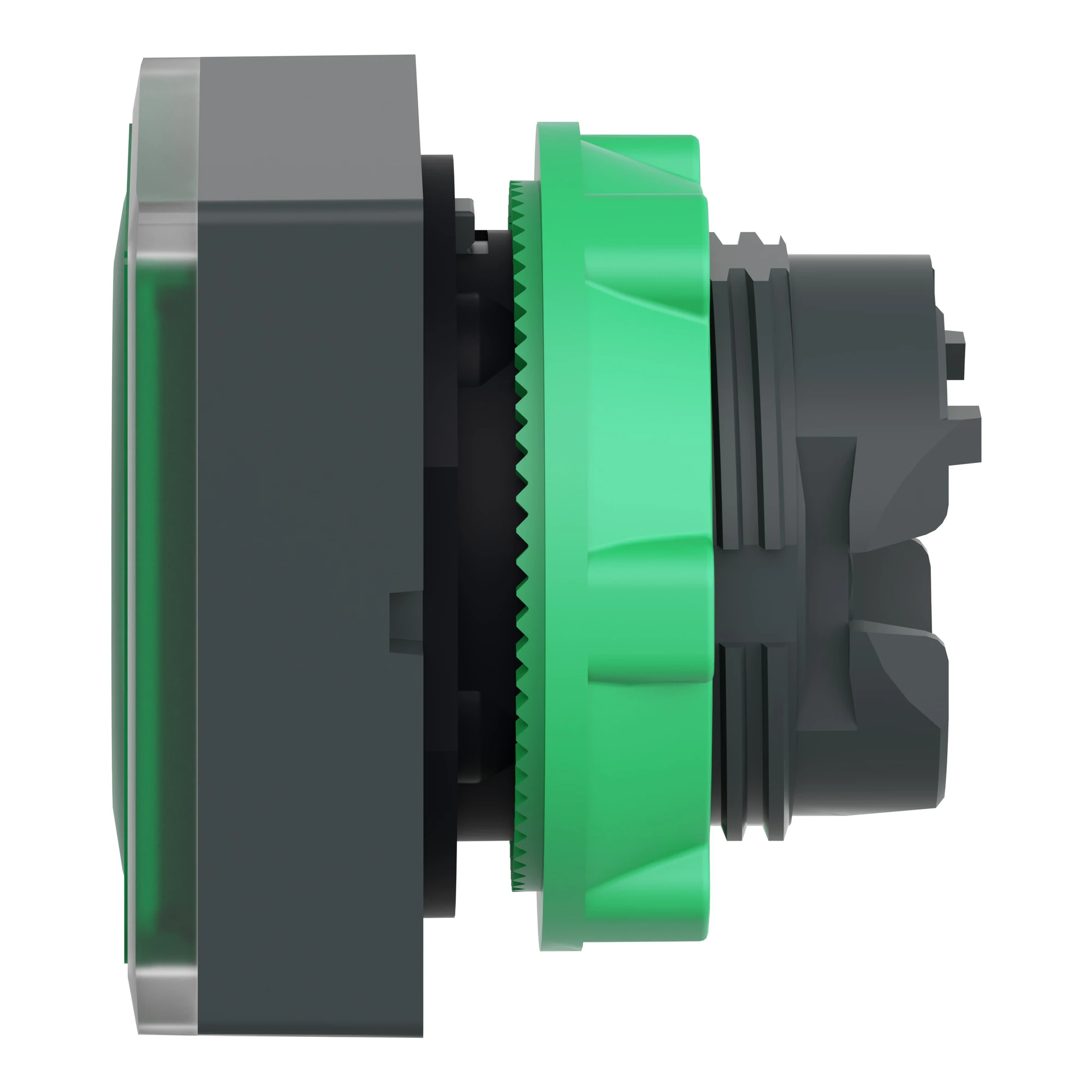 Schneider Electric ZB5CW333 Illuminated push-button, front element, Harmony XB5, plastic, 22mm, green, for universal LED, for insert label, square (img_006) Schneider Electric ZB5CW333 Illuminated push-button, front element, Harmony XB5, plastic, 22mm, green, for universal LED, for insert label, square (img_006)