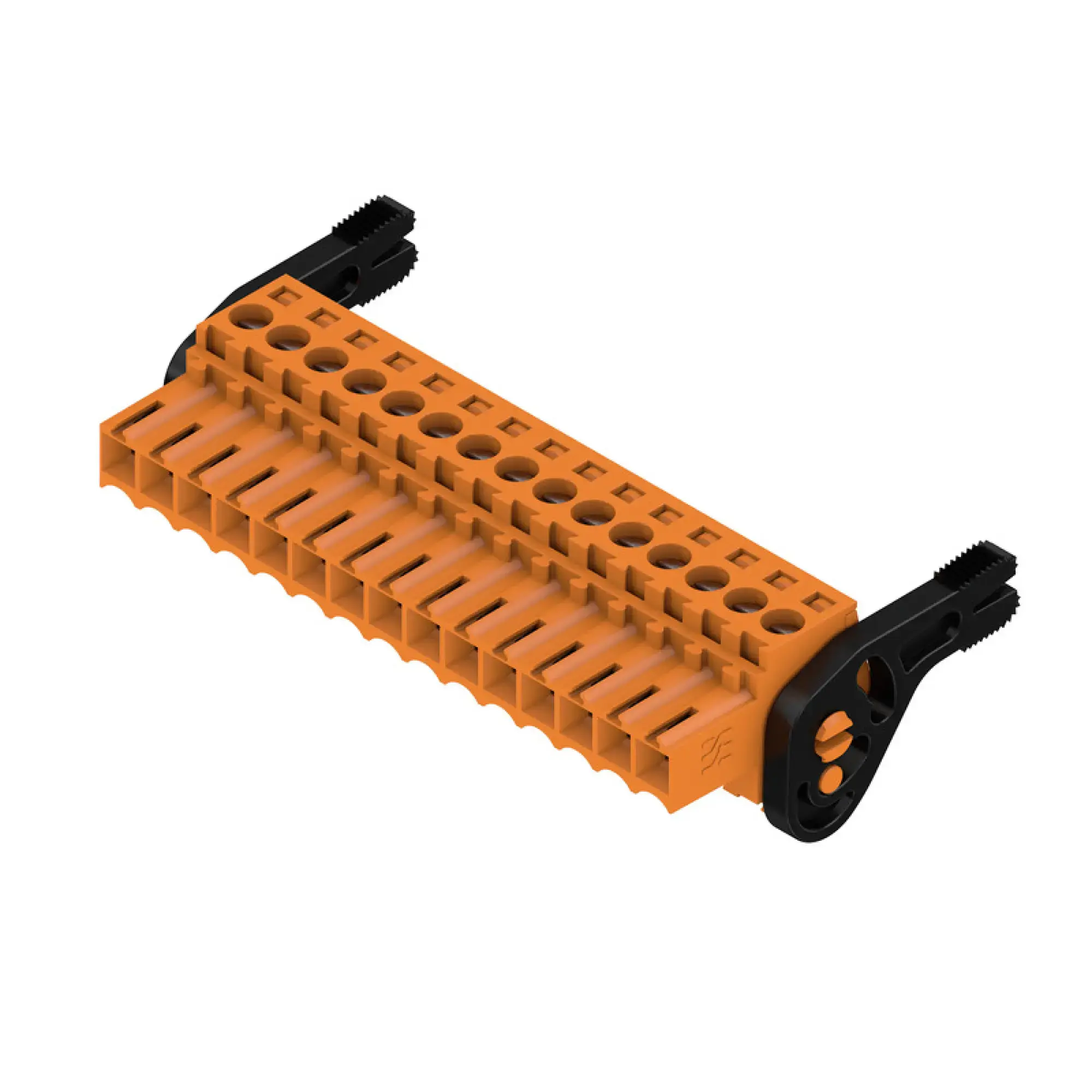 Weidmüller 1687780000 PCB connector (wire connection), 160 V, 17 A, Pitch in mm: 3.50, 1.5 mm², Number of poles: 15, Clamping yoke connection, Box (img_001)