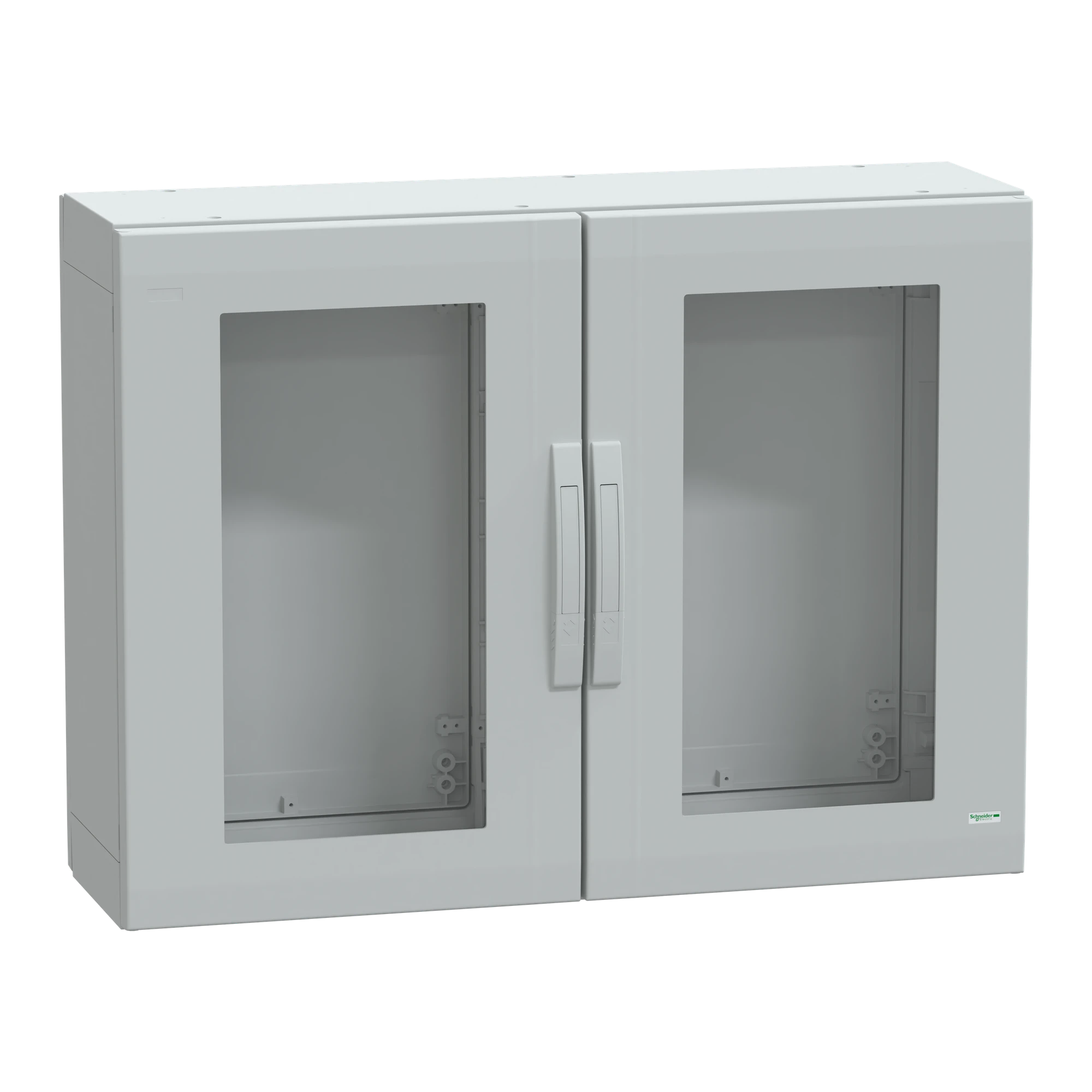 Schneider Electric NSYPLA7103TG Floor-standing Polyester Enclosure PLA completely sealed 750x1000x320mm IP65, transparent doors (img_001)
