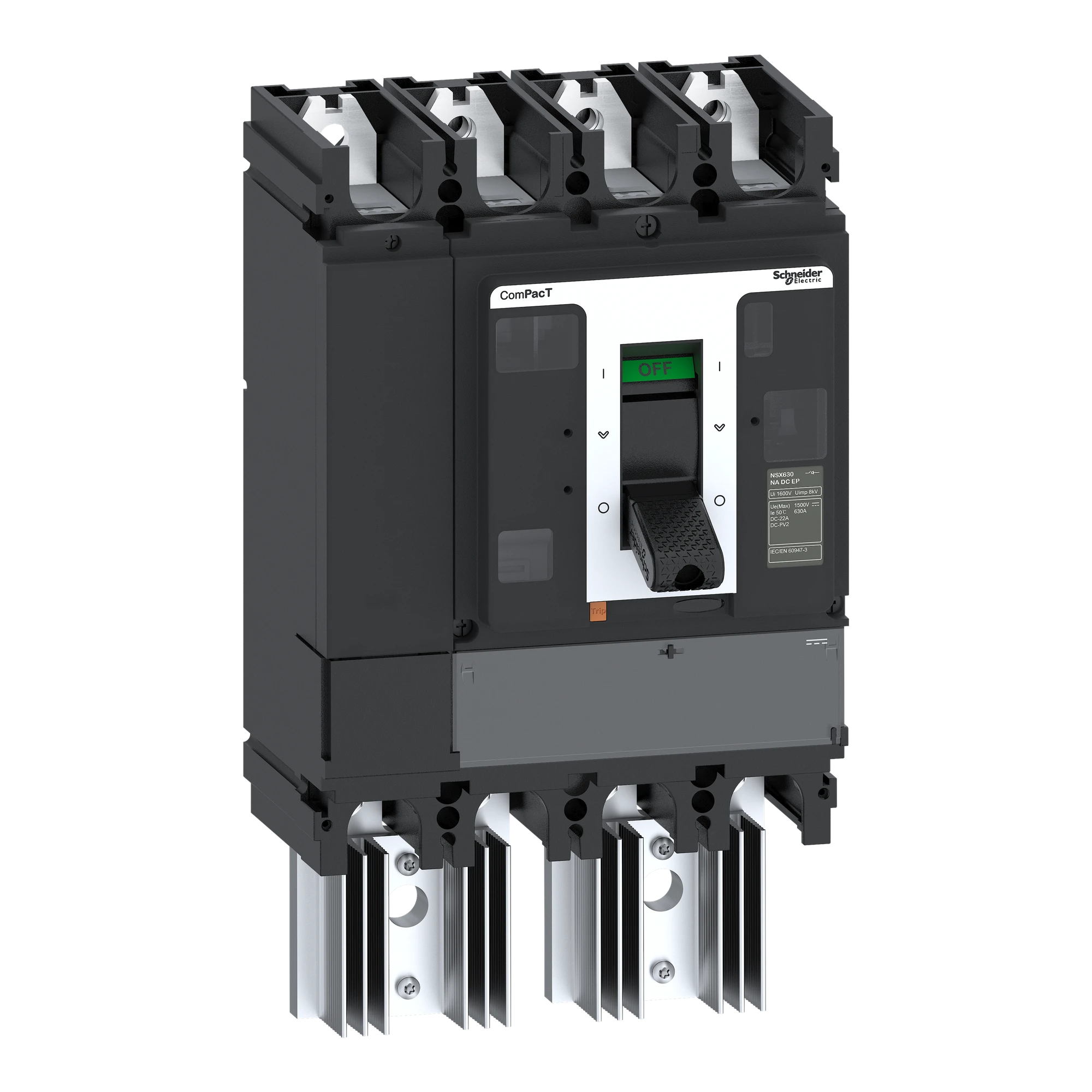 Schneider Electric C634500D3S Load Break Switch ComPacT NSX630NA DC EP, 4-pole, stationary, 500A, 1500V (img_001)