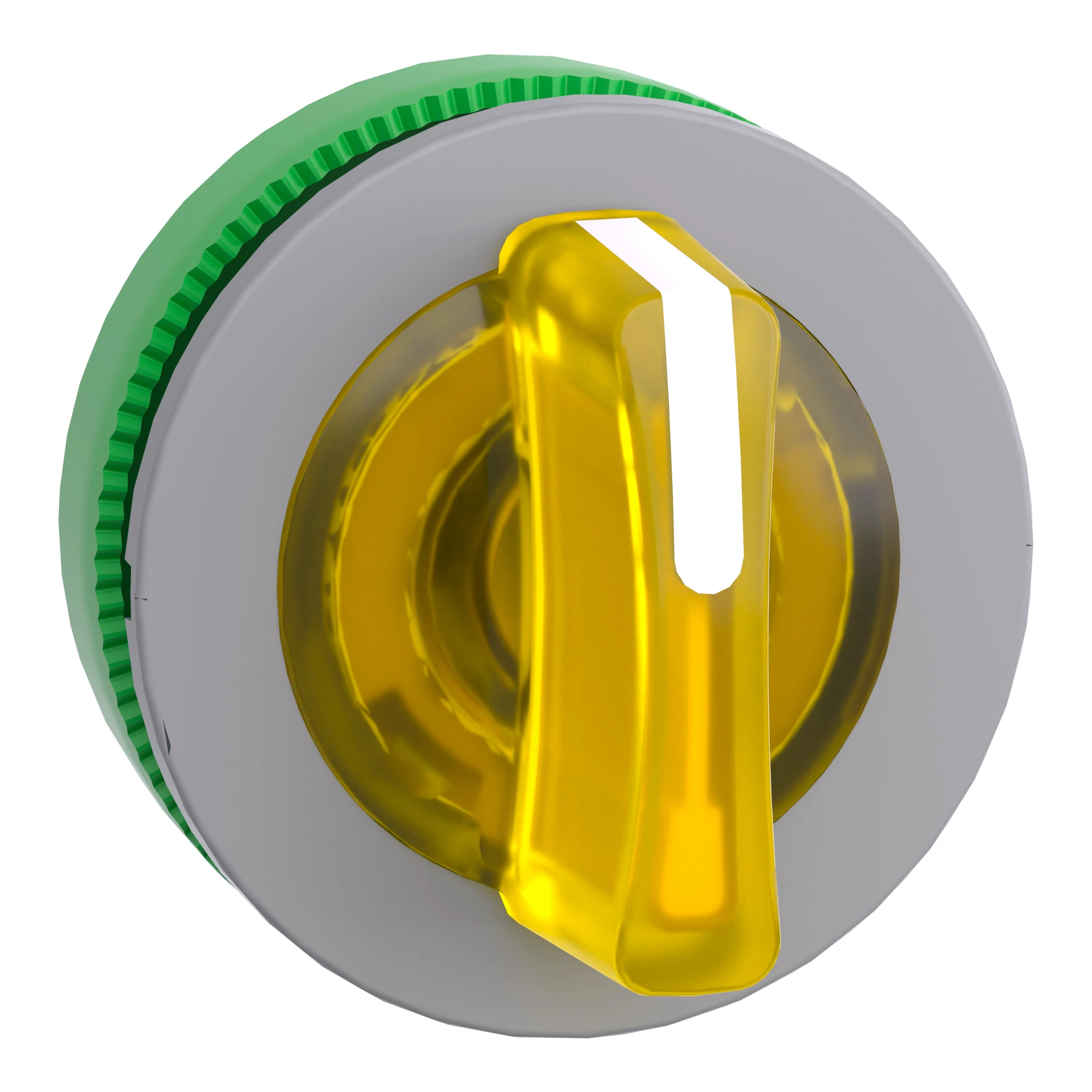 Schneider Electric ZB5FK1583C0 Illuminated Selector Switch, Front Element, Harmony XB5F, Plastic, 30mm, Yellow, for Universal LED, 3 Positions, Center Detent (img_001) Schneider Electric ZB5FK1583C0 Illuminated Selector Switch, Front Element, Harmony XB5F, Plastic, 30mm, Yellow, for Universal LED, 3 Positions, Center Detent (img_001)