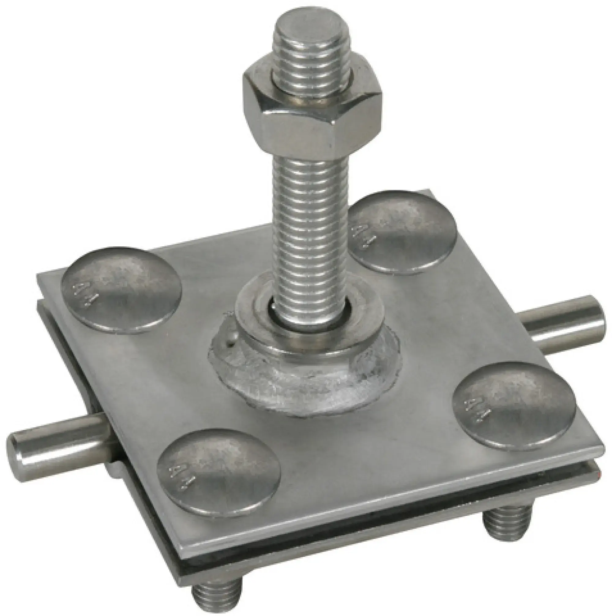 Dehn 478149 Clamp f. fixed earthing terminal M12 f. Rd 7-10/Fl30-40mm StSt (V4A) (img_001) Dehn 478149 Clamp f. fixed earthing terminal M12 f. Rd 7-10/Fl30-40mm StSt (V4A) (img_001)