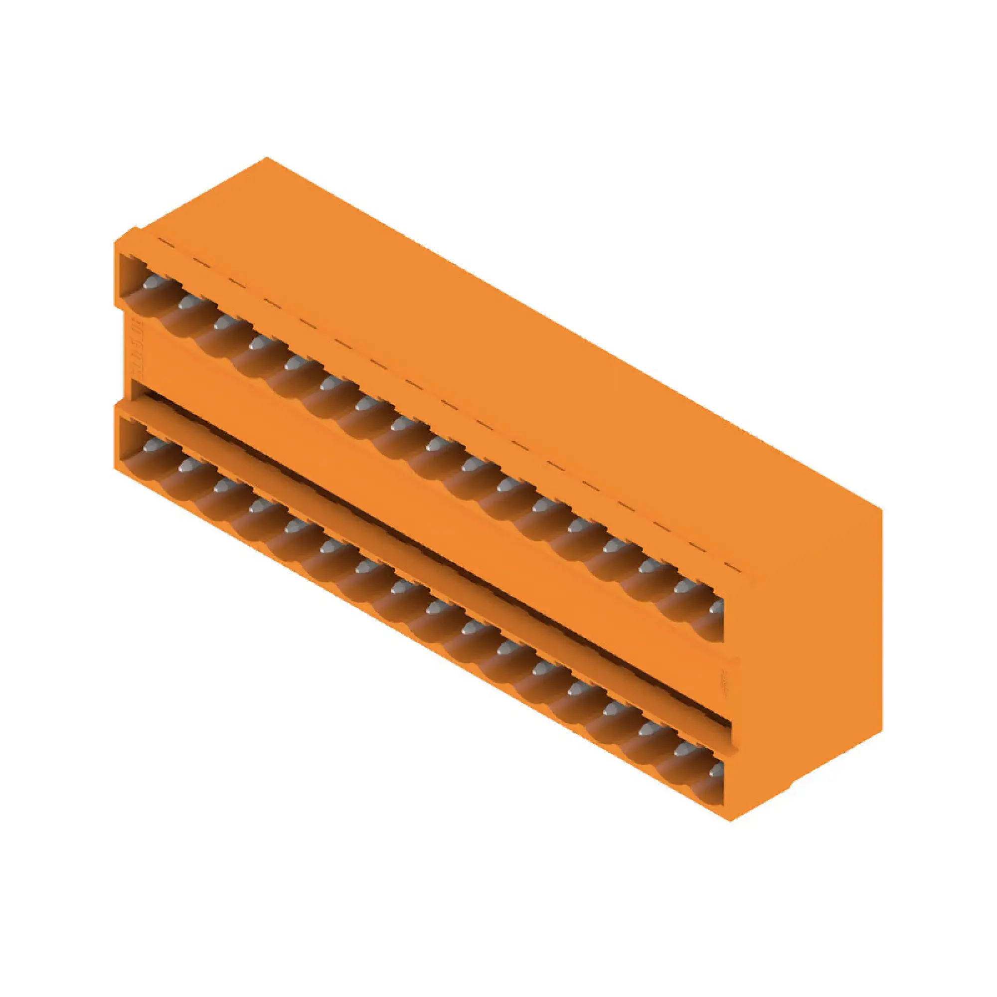 Weidmüller 1601940000 PCB connector (board connection), 250 V, 11 A, Pitch in mm: 5.08, Number of poles: 34, THT solder connection, Box (img_001)