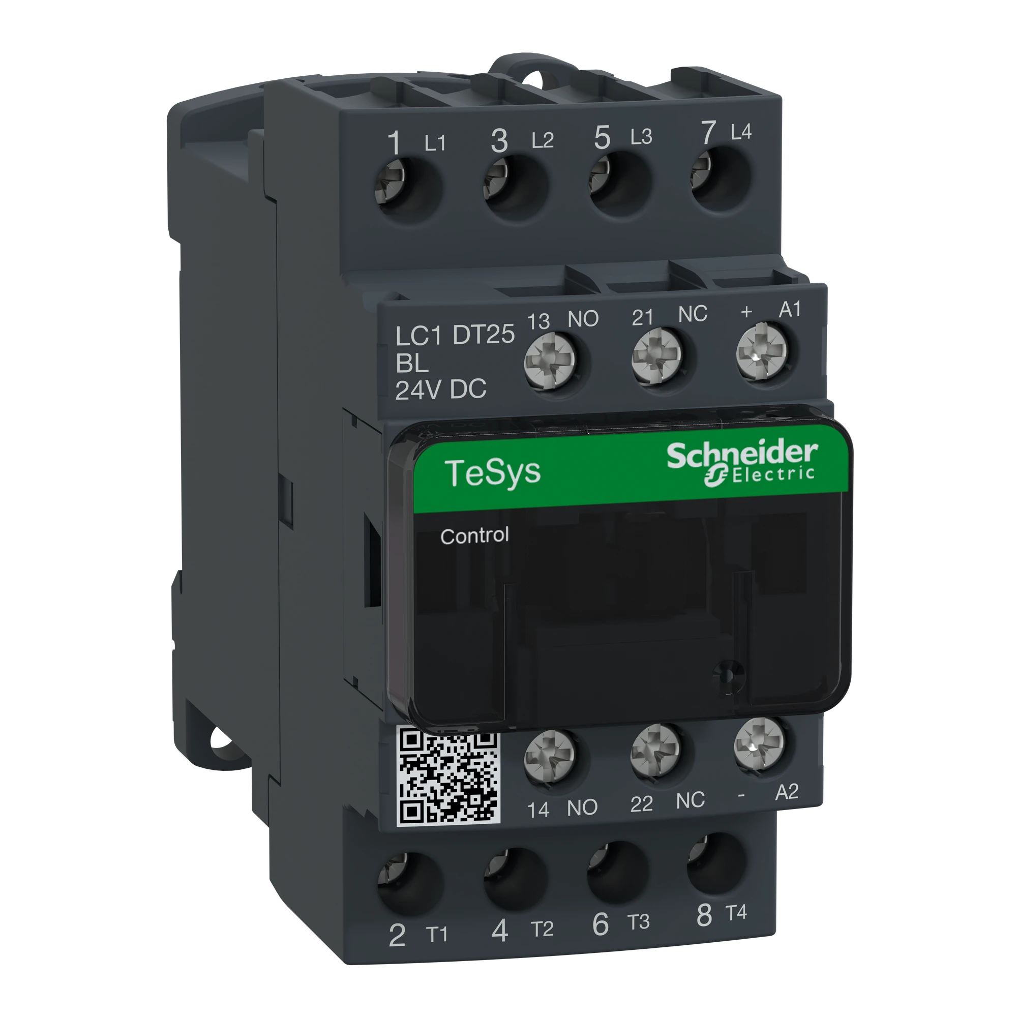 Schneider Electric LC1DT25BL Power contactor LC1D 4p, +1NO+1NC, coil 24 V DC (img_001) Schneider Electric LC1DT25BL Power contactor LC1D 4p, +1NO+1NC, coil 24 V DC (img_001)