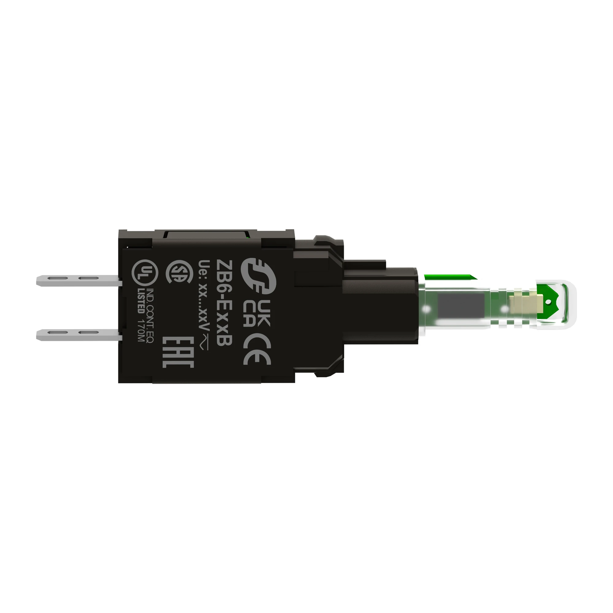 Schneider Electric ZB6EM4B Lamp Socket, ZB6, red Integral LED, 230-240V (img_002)