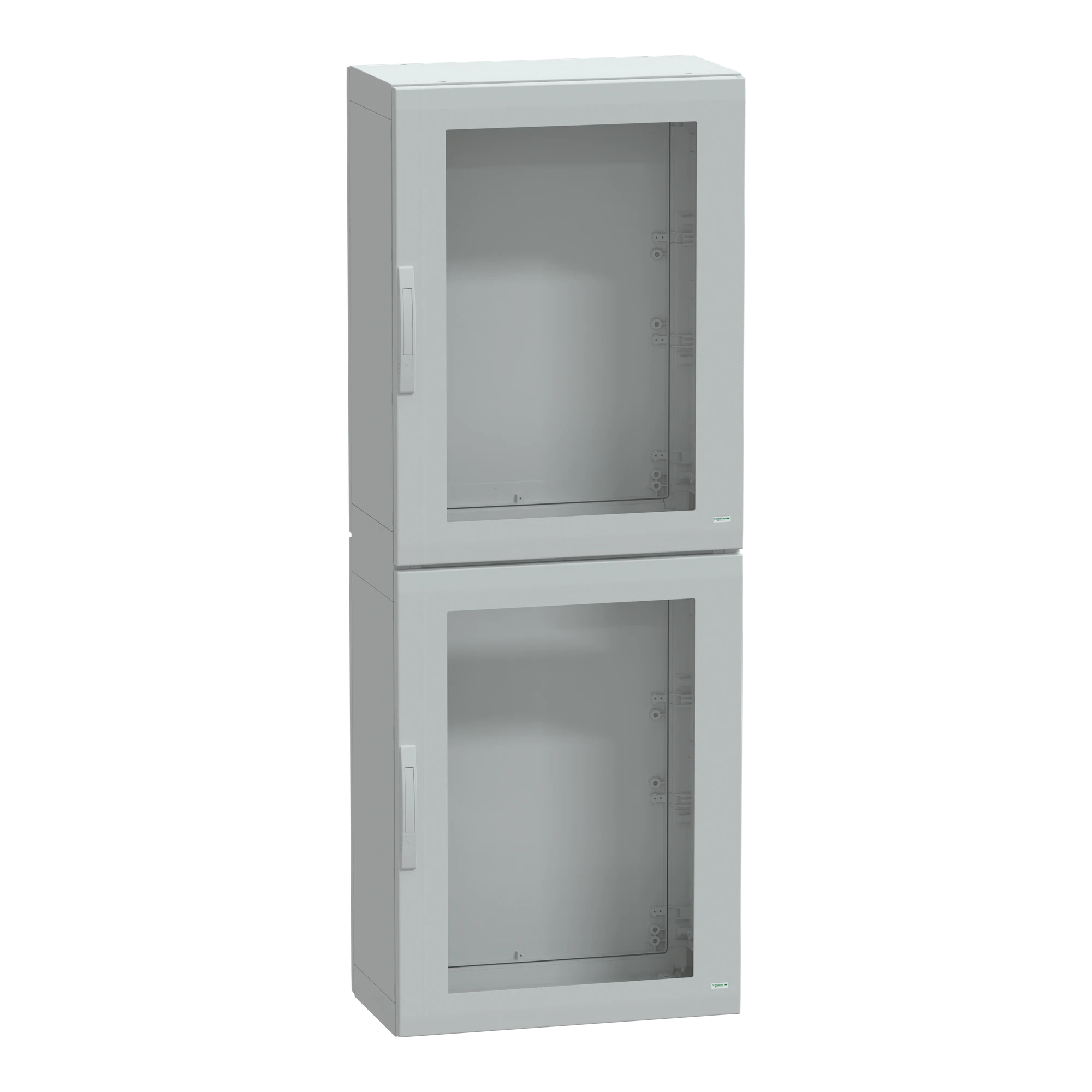 Schneider Electric NSYPLA2074TG Polyester enclosure floor standing PLA completely sealed 2000x750x420mm IP65, transparent doors (img_001)