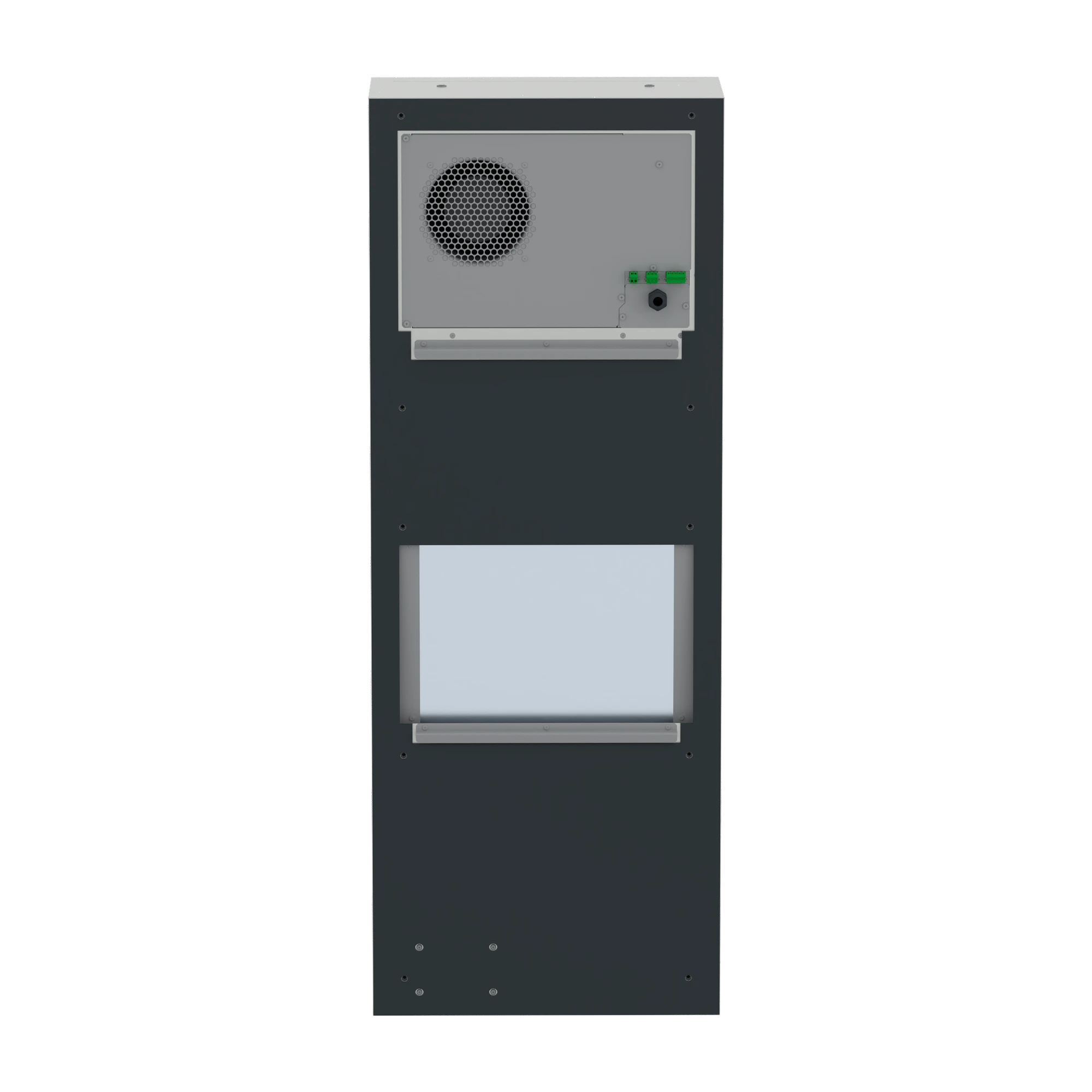 Schneider Electric NSYCU3K23P4DG Wall-mounted cooling unit, connected, Climasys CU, 3200W, 3-phase, 380/460V, 50/60Hz, IP55 (img_004) Schneider Electric NSYCU3K23P4DG Wall-mounted cooling unit, connected, Climasys CU, 3200W, 3-phase, 380/460V, 50/60Hz, IP55 (img_004)
