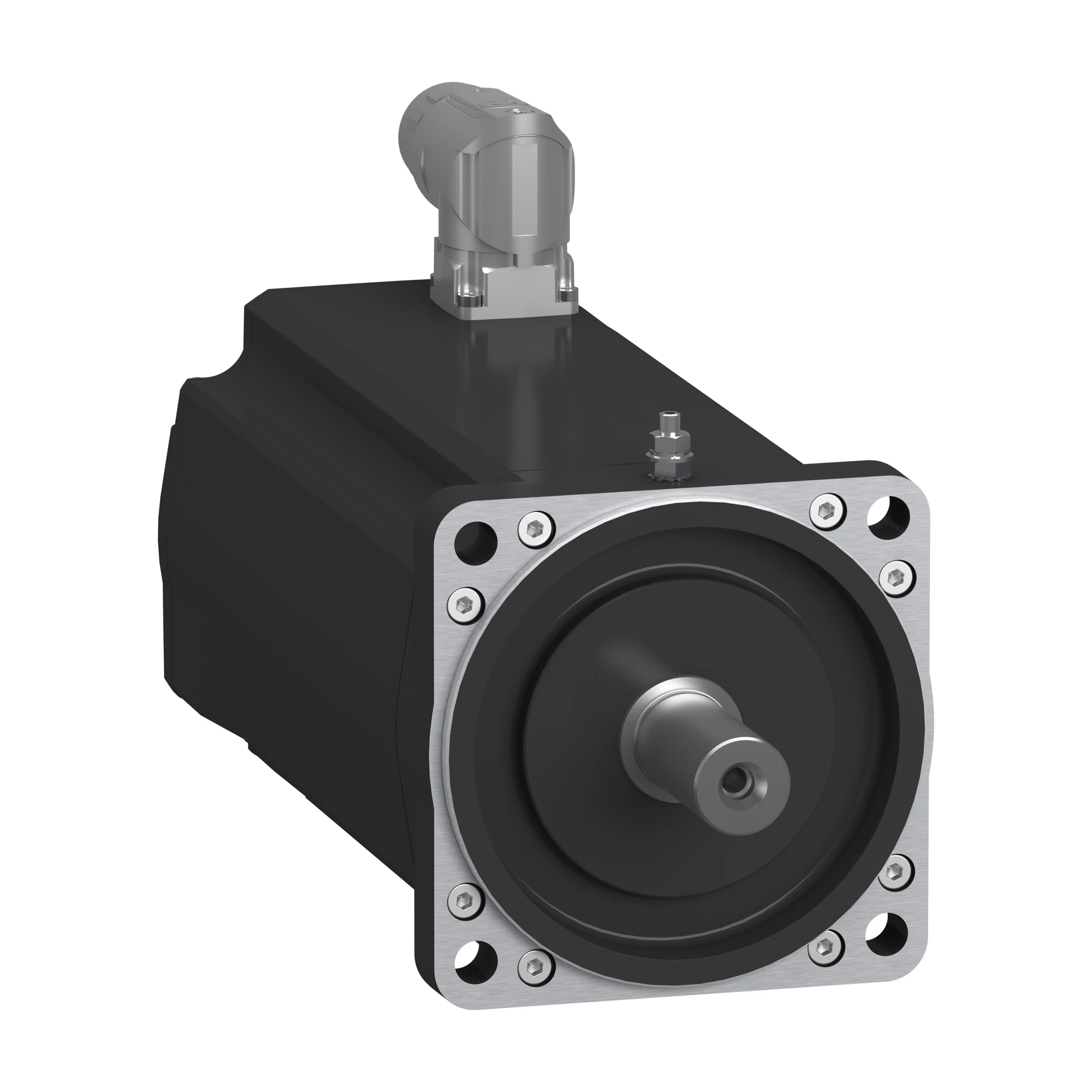 Schneider Electric SH31002P0BA4100 AC servo, SH3, 100 mm, 5.8 Nm, smooth shaft IP65/IP65, DSL multiturn 18 B/U, 2x M23 (img_001)