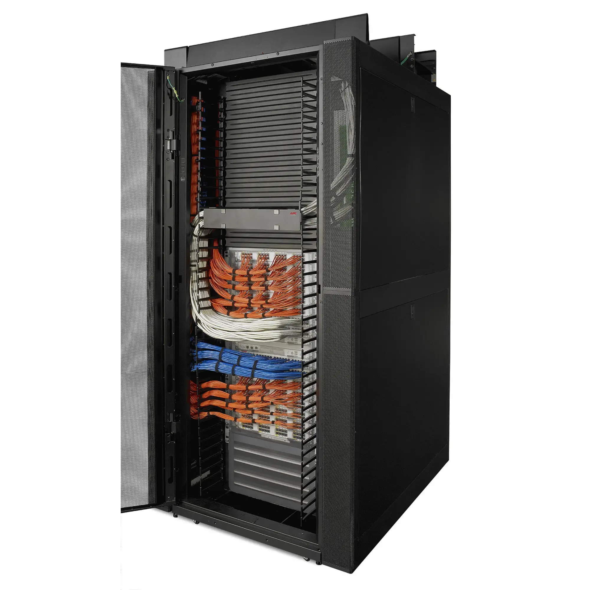 APC AR3347 NetShelter SX Netzwerkgehäuse mit schwarzen Seitenteilen, 48 HE, 750 mm breit x 1200 mm tief (img_004) APC AR3347 NetShelter SX Netzwerkgehäuse mit schwarzen Seitenteilen, 48 HE, 750 mm breit x 1200 mm tief (img_004)