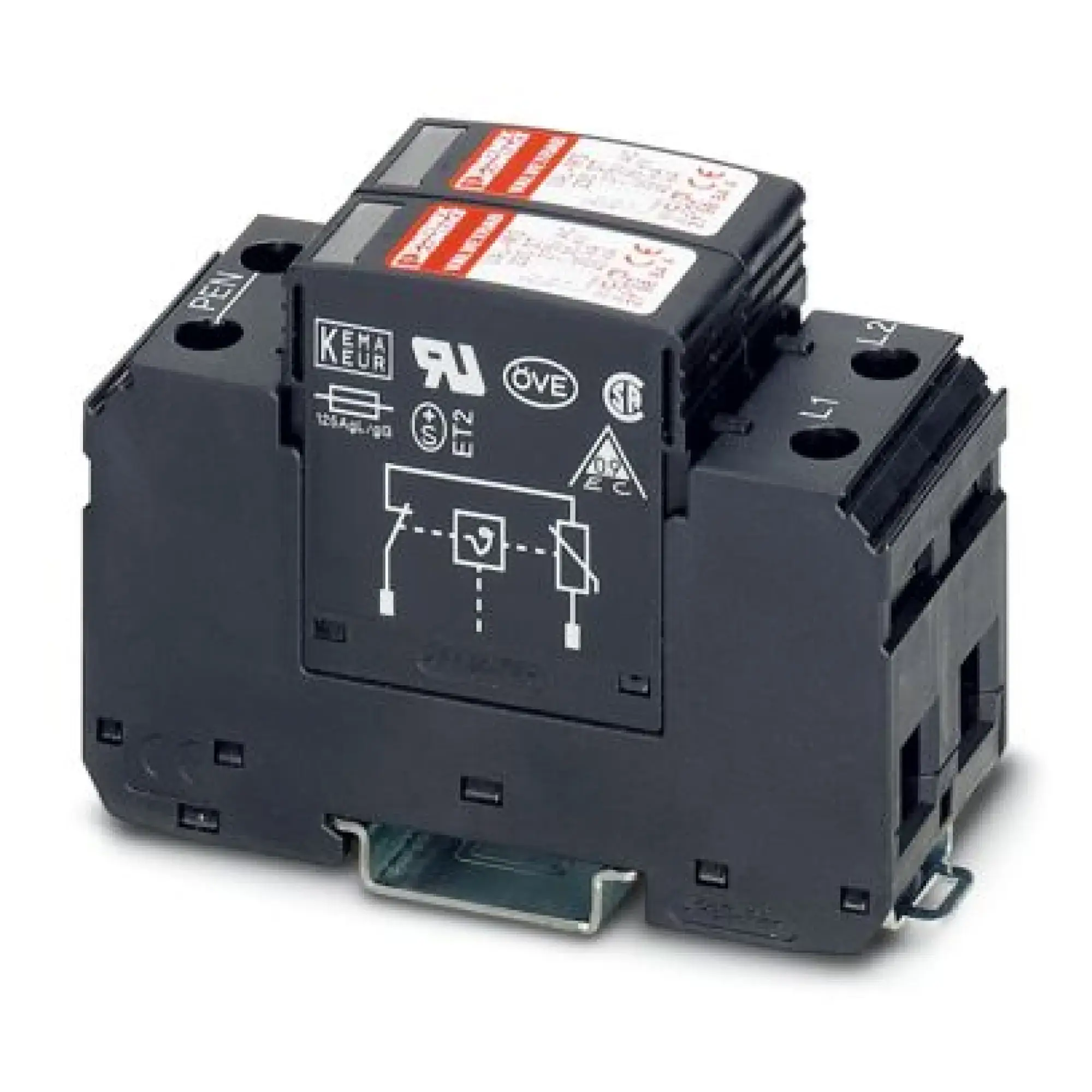 Phoenix Contact 2800103 Type 2 surge arrester VAL-MS 230/2+0 (img_001)