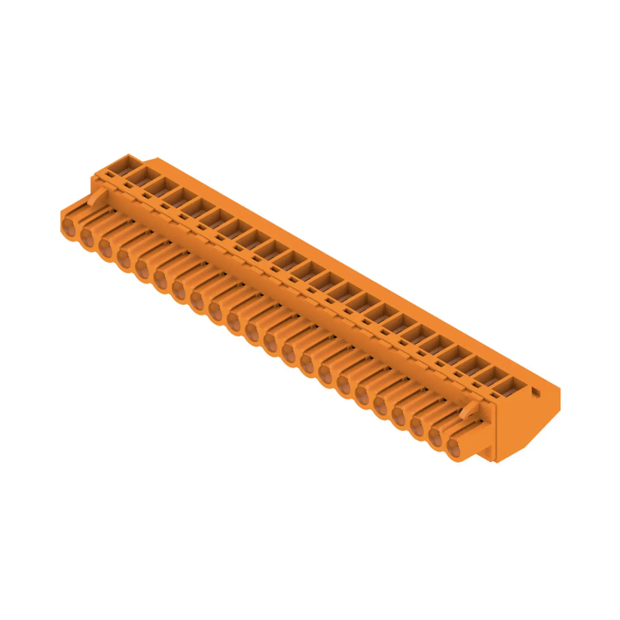 Weidmüller 1948210000 PCB connector (wire connection), 320 V, 23 A, Pitch in mm: 5.08, 4 mm², Number of poles: 22, Clamping yoke connection, Box (img_001)