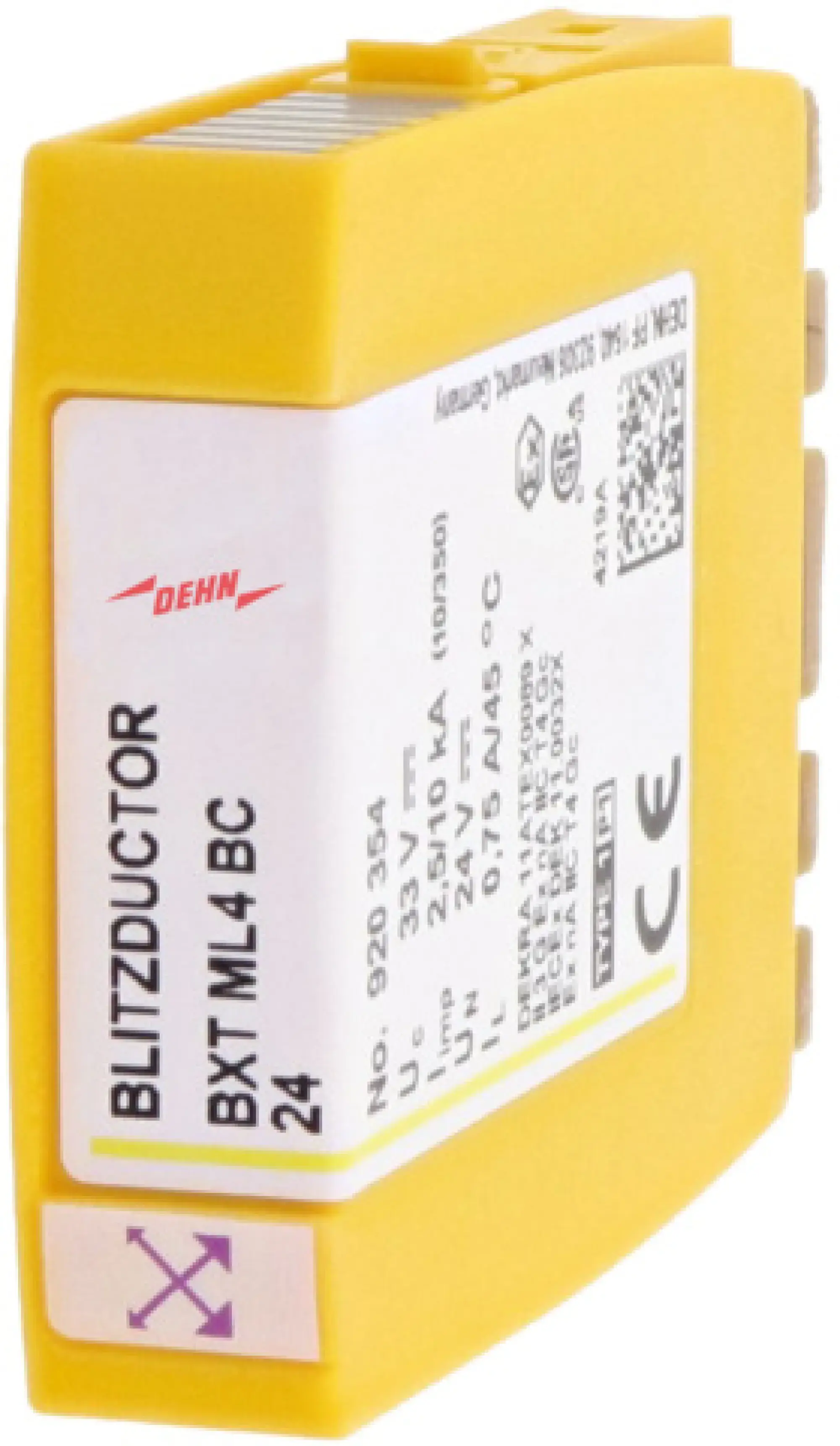 Dehn 920354 Combined arrester module for 4 single lines BLITZDUCTOR XT with LifeCheck (img_001)