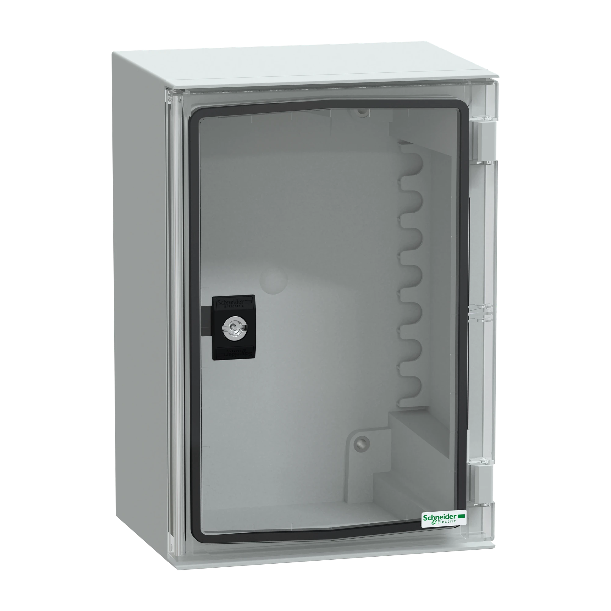 Schneider Electric NSYPLM32TG Polyester enclosure PLM wall mounting, without MP H300xB200xT160mm IP66 (img_001) Schneider Electric NSYPLM32TG Polyester enclosure PLM wall mounting, without MP H300xB200xT160mm IP66 (img_001)