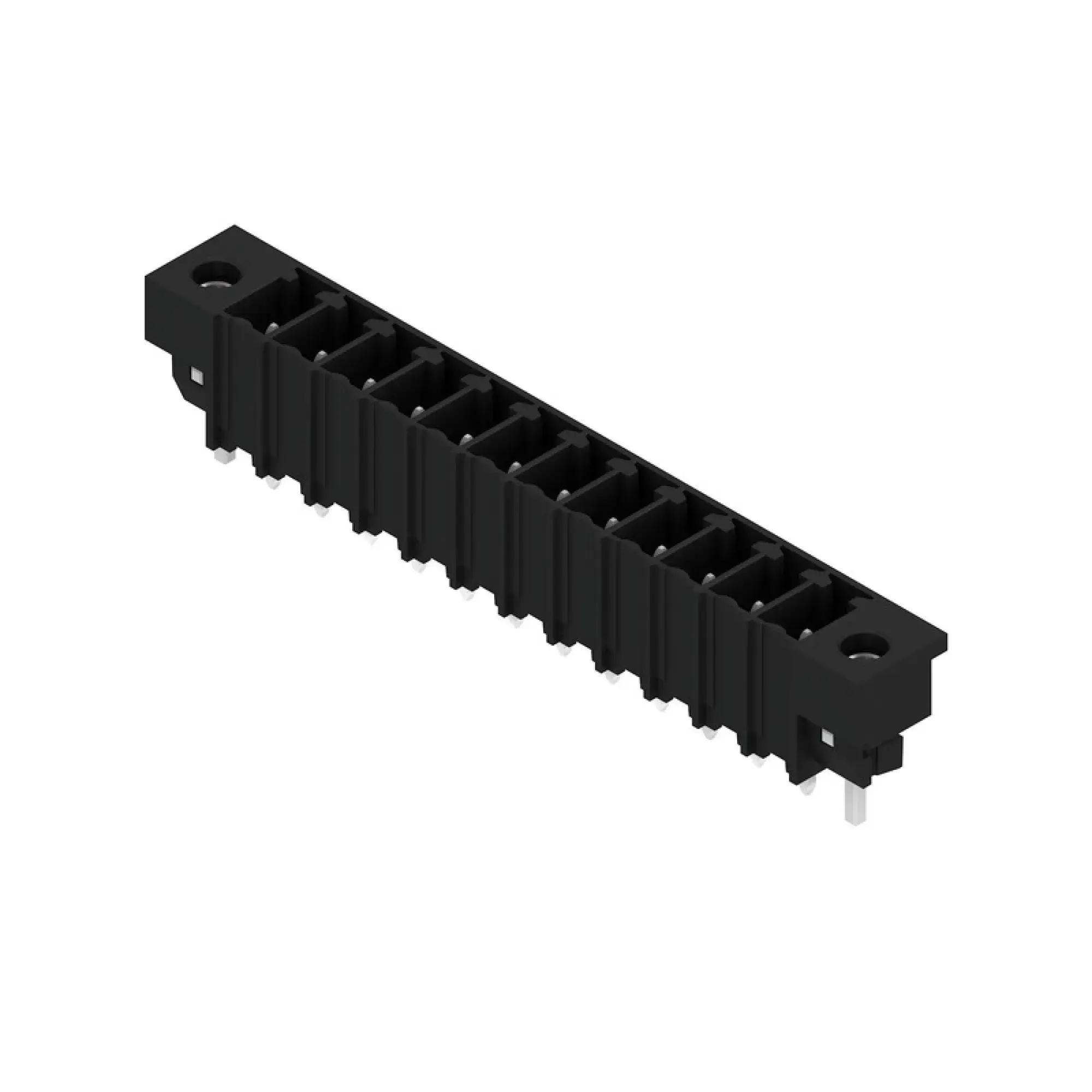 Weidmüller 1359440000 PCB connector (board connection), 160 V, 17.5 A, Pitch in mm: 3.81, Number of poles: 12, THT/THR solder connection, Tape (img_001)