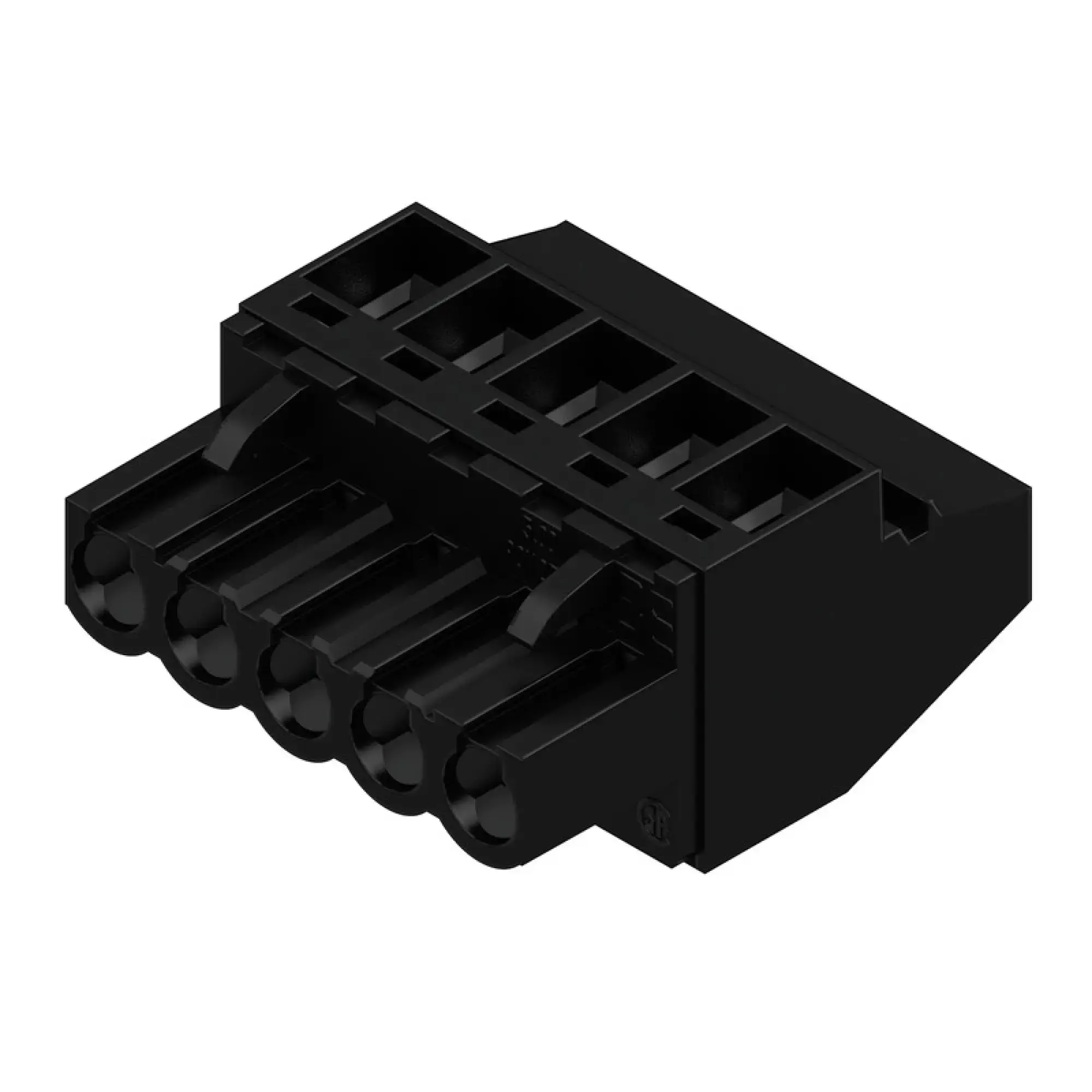 Weidmüller 1958620000 PCB connector (wire connection), 320 V, 23 A, Pitch in mm: 5.00, 4 mm², Number of poles: 5, Clamping yoke connection, Box (img_001)