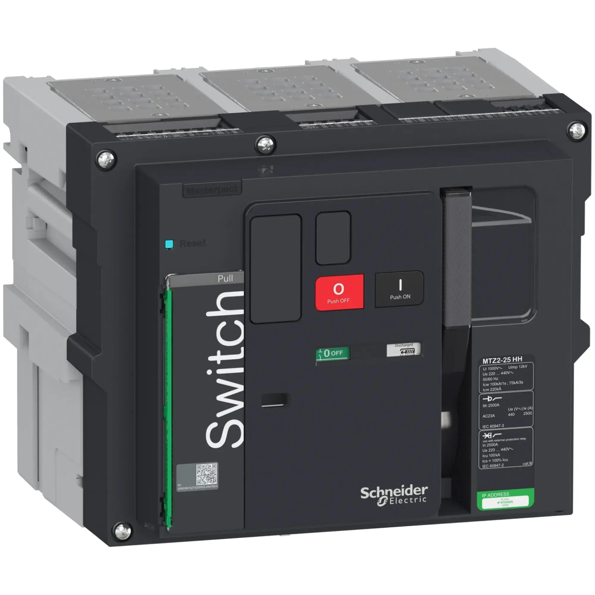 Schneider Electric LV846320 MasterPact MTZ2 2500A HH Icm=220kA/440V 3P Disconnector Drawer Technique (img_002)
