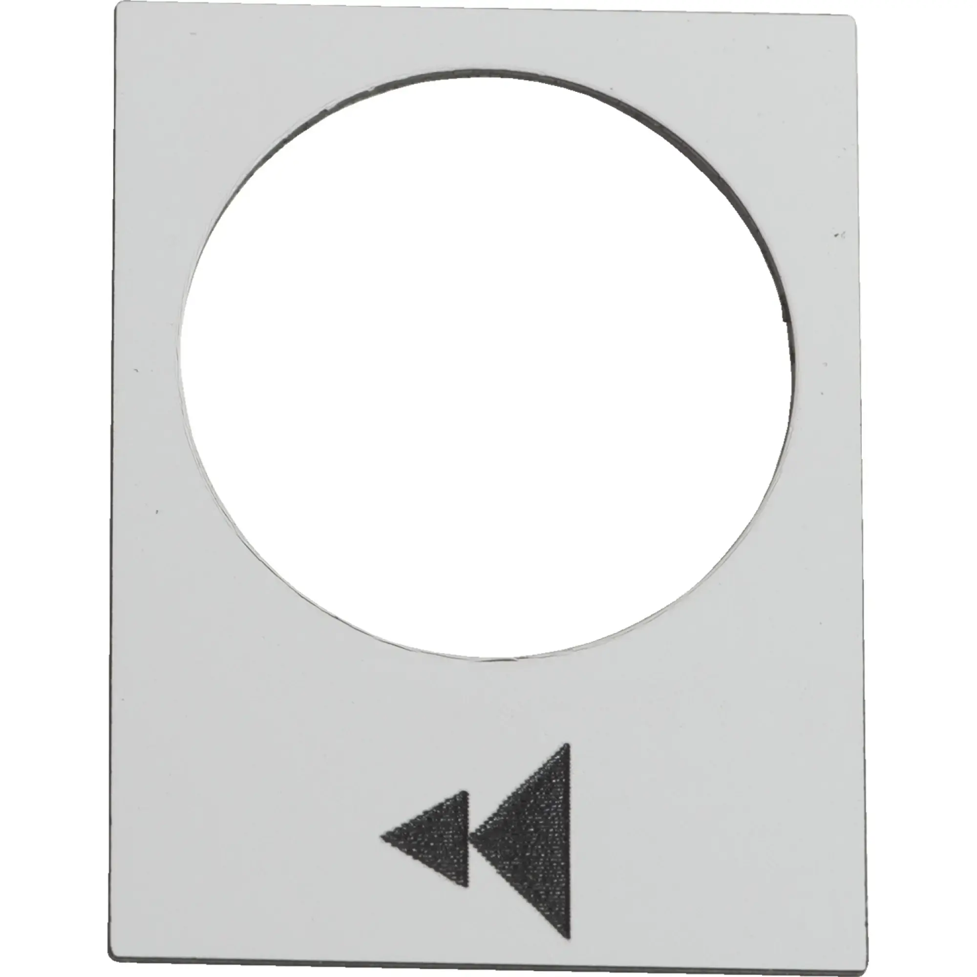 Schneider Electric ZB2BY4903 Label, 30x40mm, white, lift or right, slow-fast (img_002) Schneider Electric ZB2BY4903 Label, 30x40mm, white, lift or right, slow-fast (img_002)