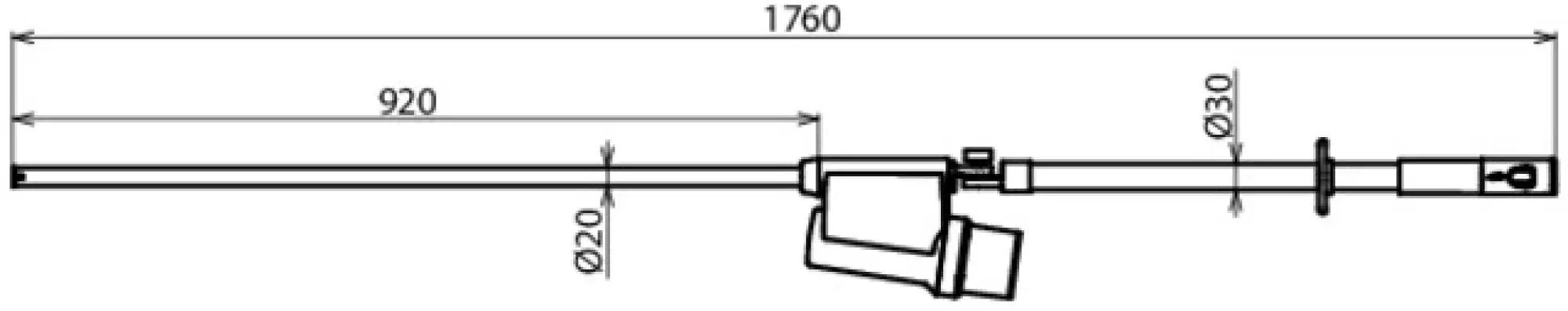 Dehn 783130 Voltage detector PHE4 30kV 50 Hz with gear coupling Category S (img_002)