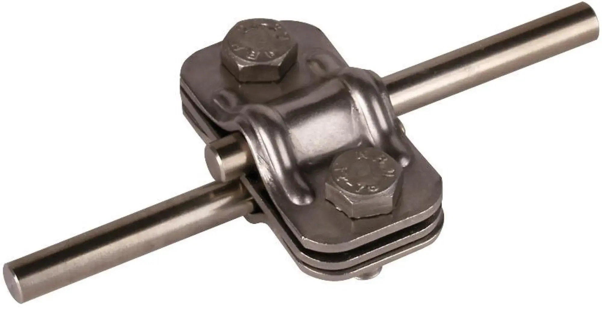 Dehn 459129 UNI disconnecting clamp, StSt with intermediate plate for 2x Rd 8-10mm (img_002)