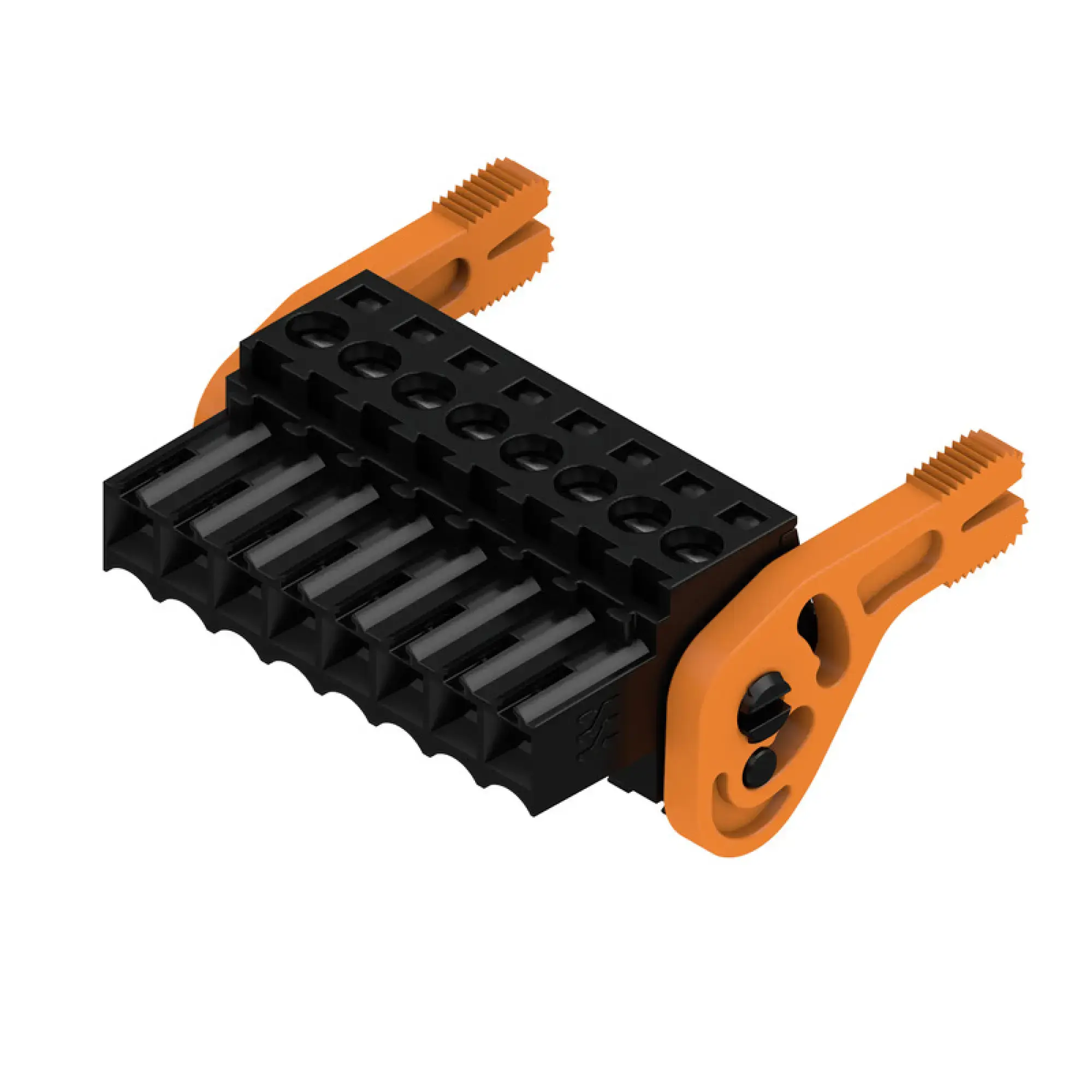 Weidmüller 1687940000 PCB connector (wire connection), 160 V, 17 A, Pitch in mm: 3.50, 1.5 mm², Number of poles: 8, Clamping yoke connection, Box (img_001)