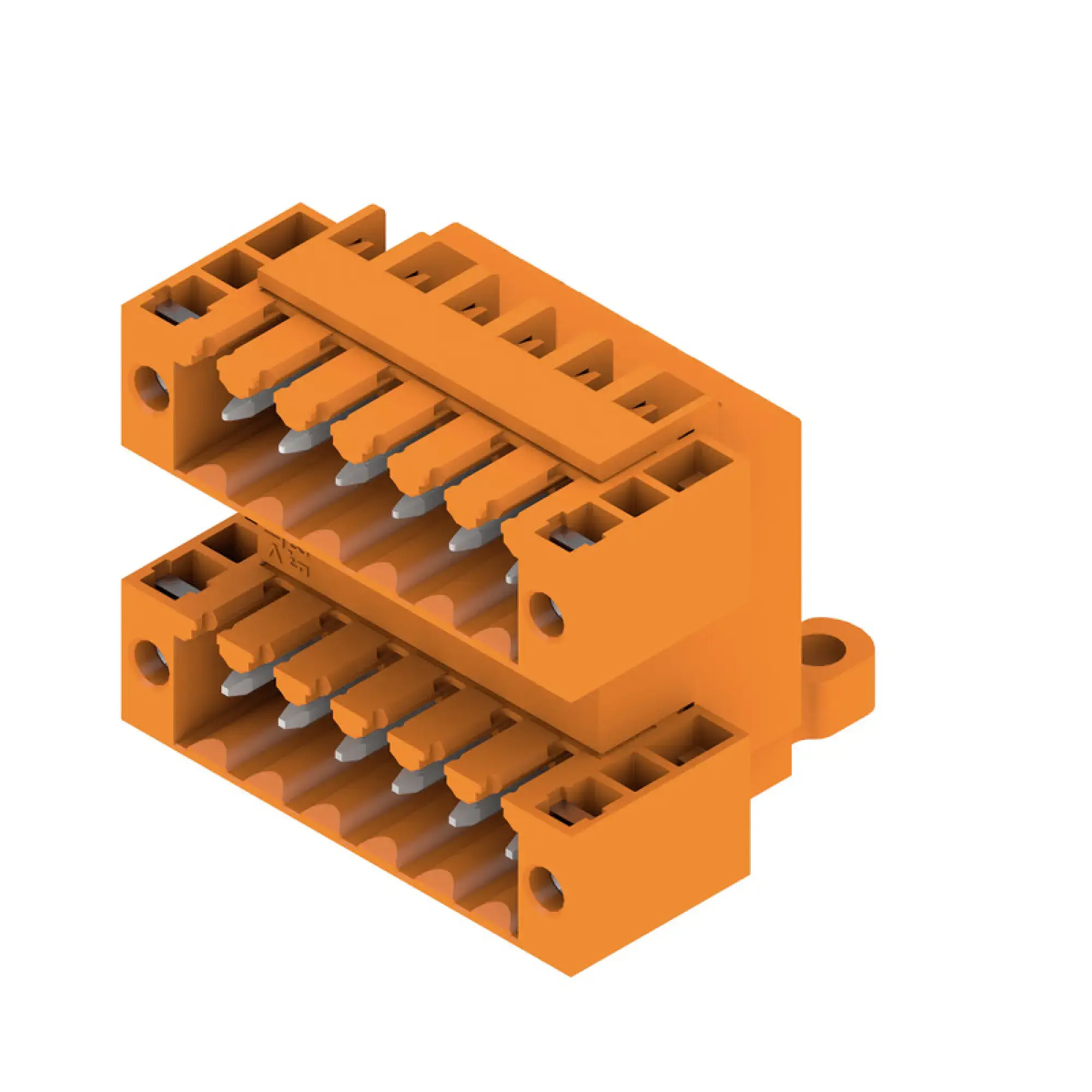 Weidmüller 1633850000 PCB connector (board connection), 160 V, 10.5 A, Pitch in mm: 3.50, Number of poles: 12, THT solder connection, Box (img_001)
