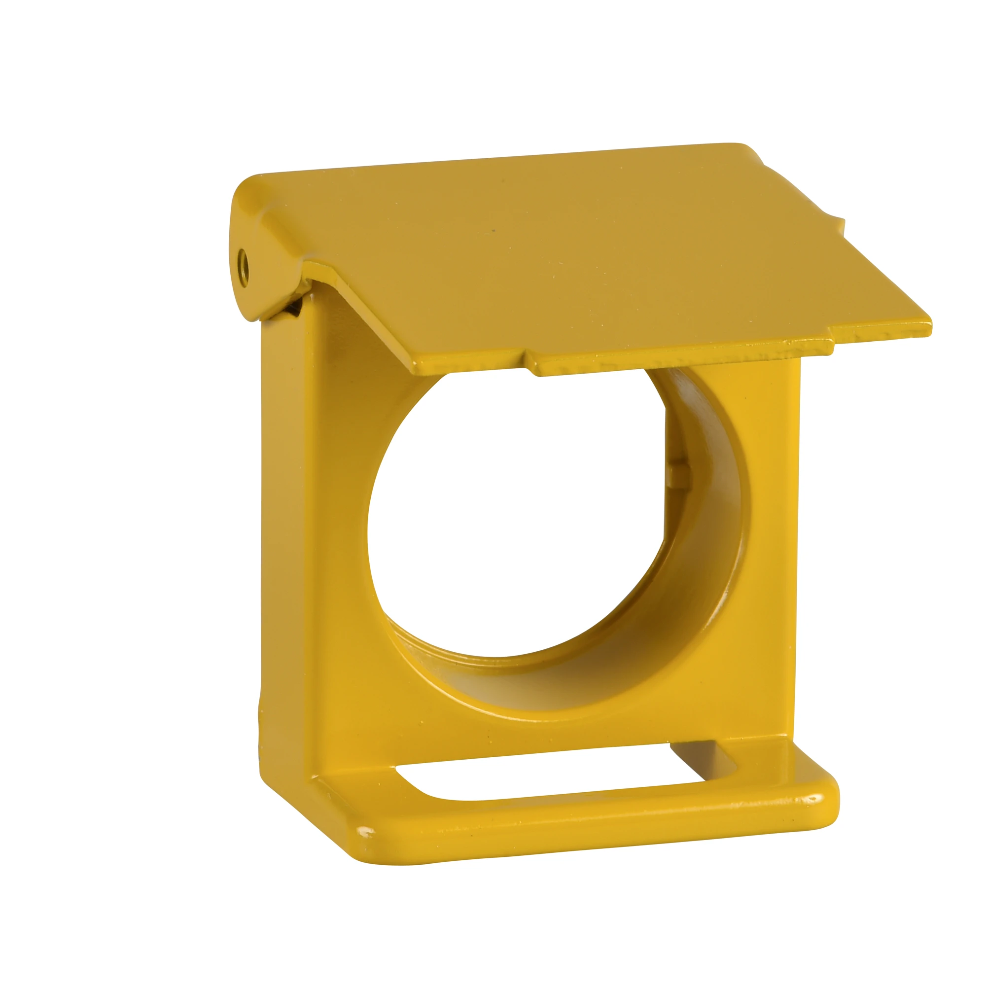 Schneider Electric ZB4BZ65 Locking device for padlock, Harmony XB4, yellow, for pushbuttons 22mm (img_001)