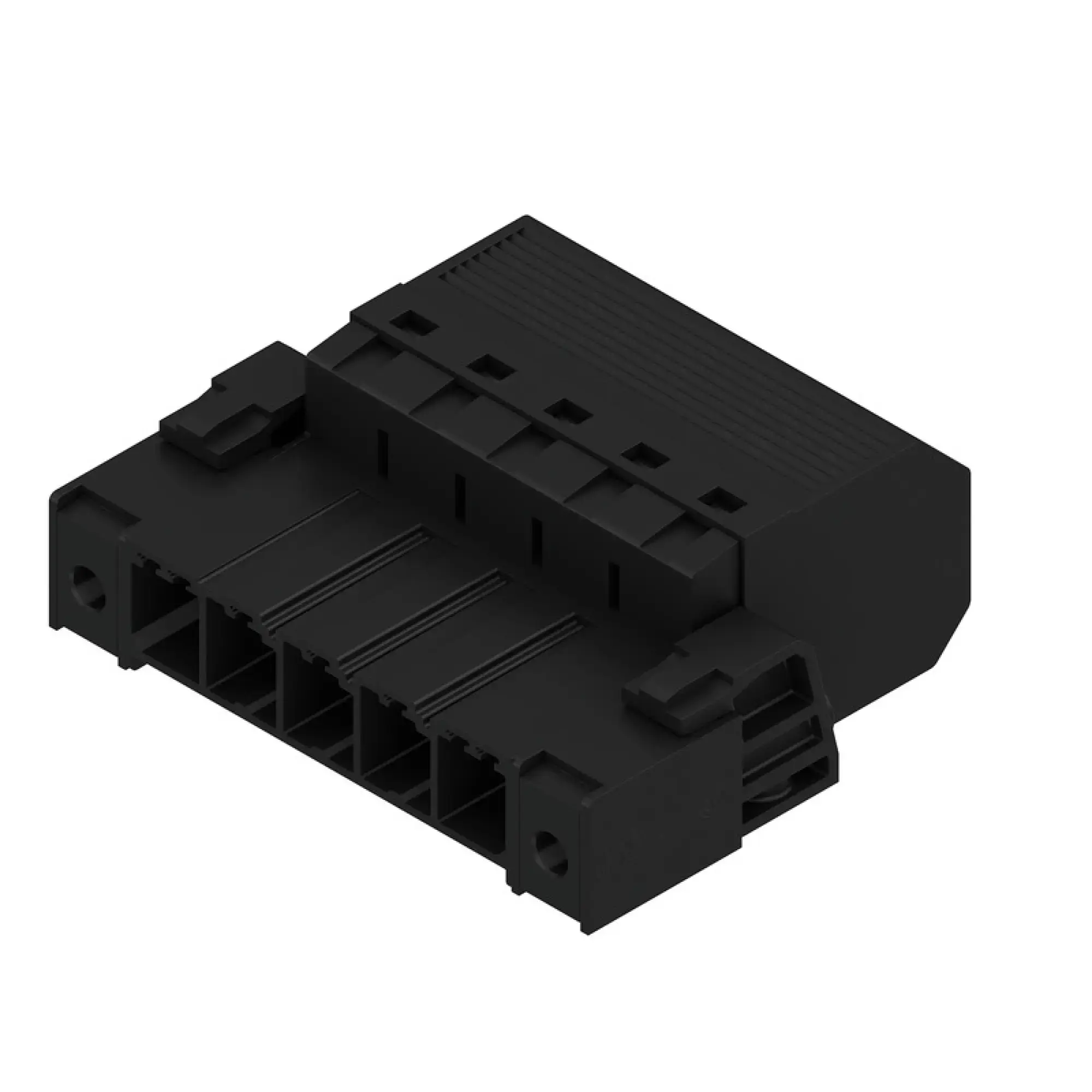 Weidmüller 1060930000 PCB connector (wire connection), 800 V, 57 A, Pitch in mm: 7.62, 10 mm², Number of poles: 5, PUSH IN without actuator, Tension-clamp connection, Box (img_001)