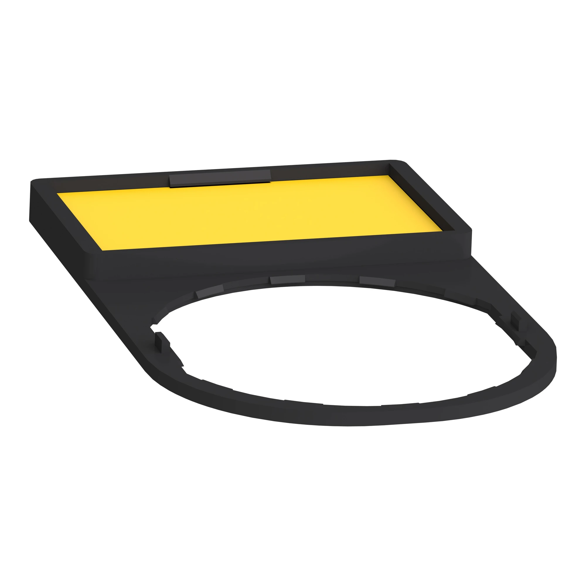 Schneider Electric ZBY6102 Label holder 30x50mm with blank plate, for Ø 22 devices with round front element (img_006) Schneider Electric ZBY6102 Label holder 30x50mm with blank plate, for Ø 22 devices with round front element (img_006)