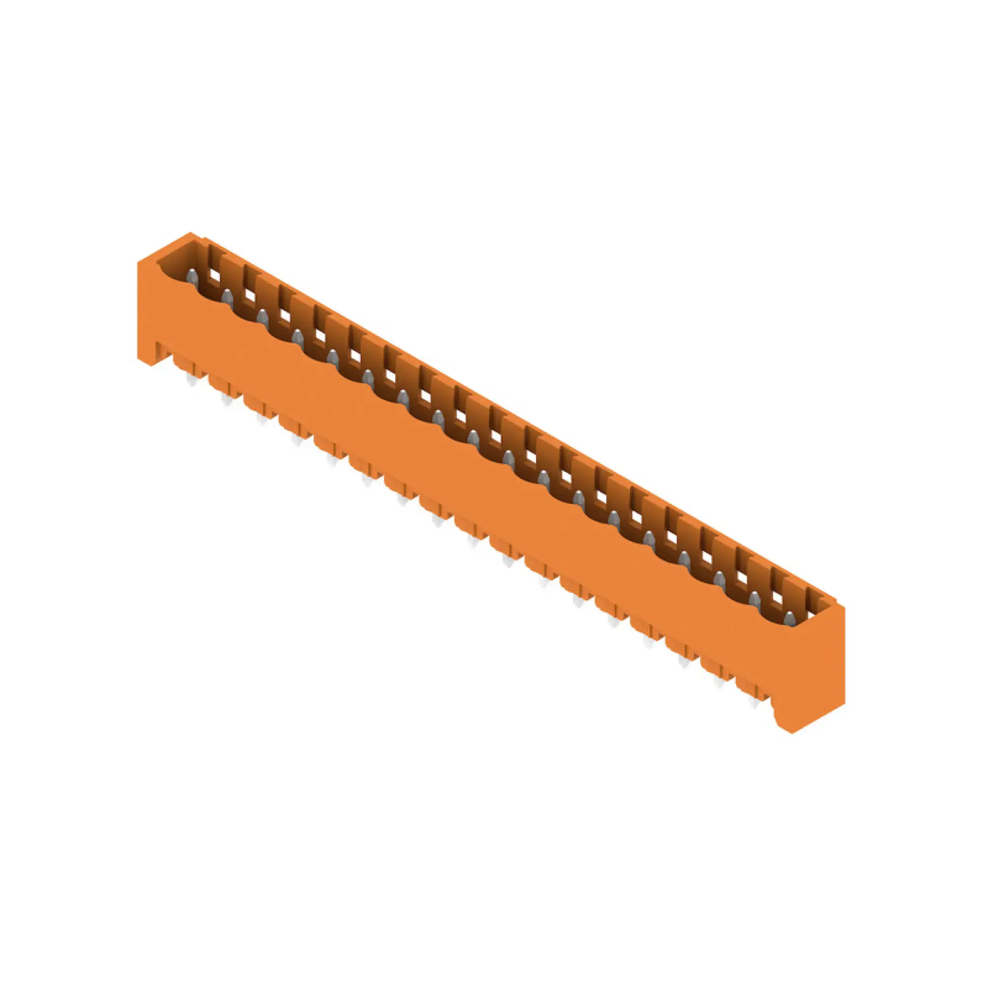 Weidmüller 1147090000 PCB connector (board connection), 320 V, 24 A, Pitch in mm: 5.08, Number of poles: 18, THT solder connection, Box (img_001)