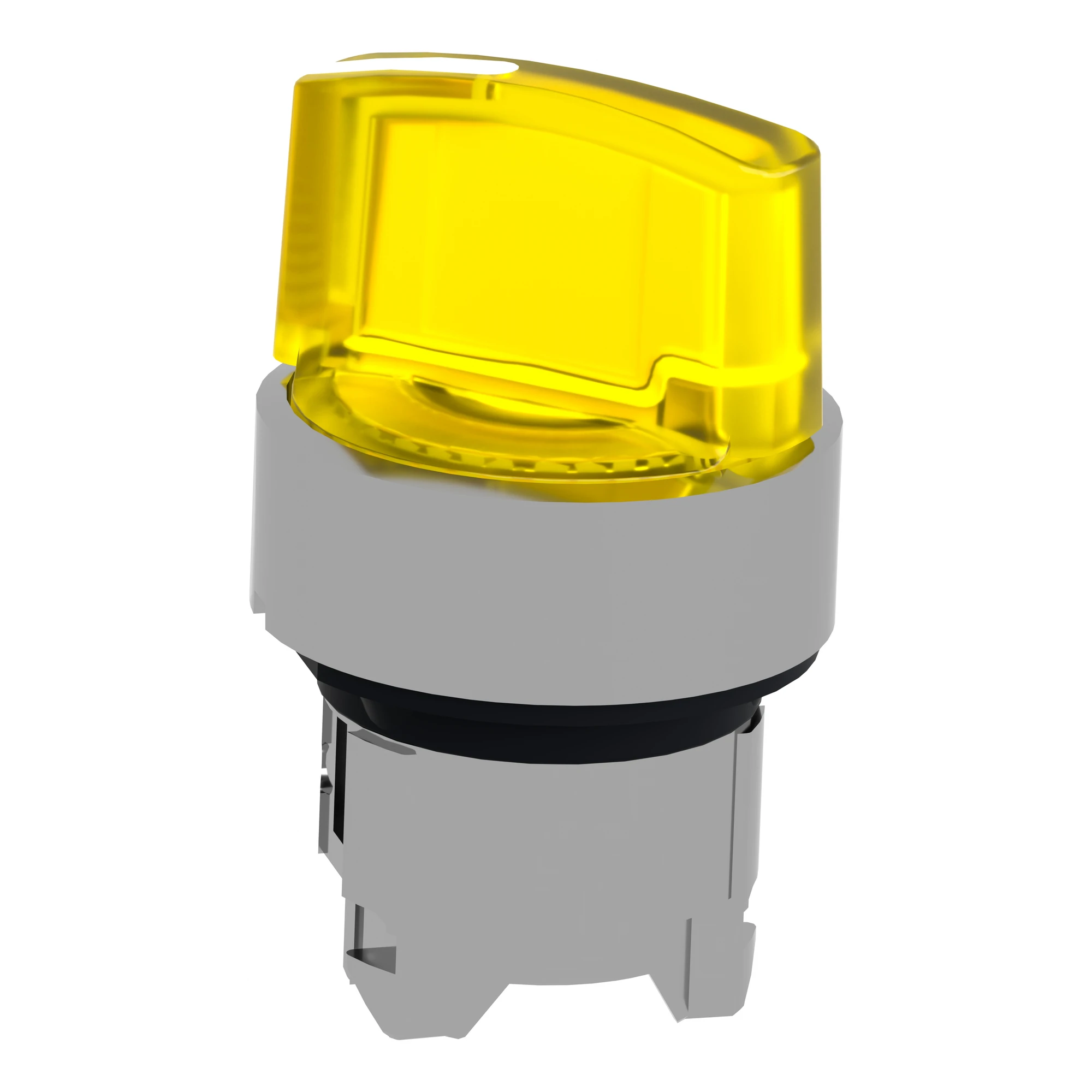 Schneider Electric ZB4BK1283 Illuminated Selector Switch, Front Element, Harmony XB4, Metal, 22mm, yellow, for universal LED, 2 positions, maintained (img_007) Schneider Electric ZB4BK1283 Illuminated Selector Switch, Front Element, Harmony XB4, Metal, 22mm, yellow, for universal LED, 2 positions, maintained (img_007)