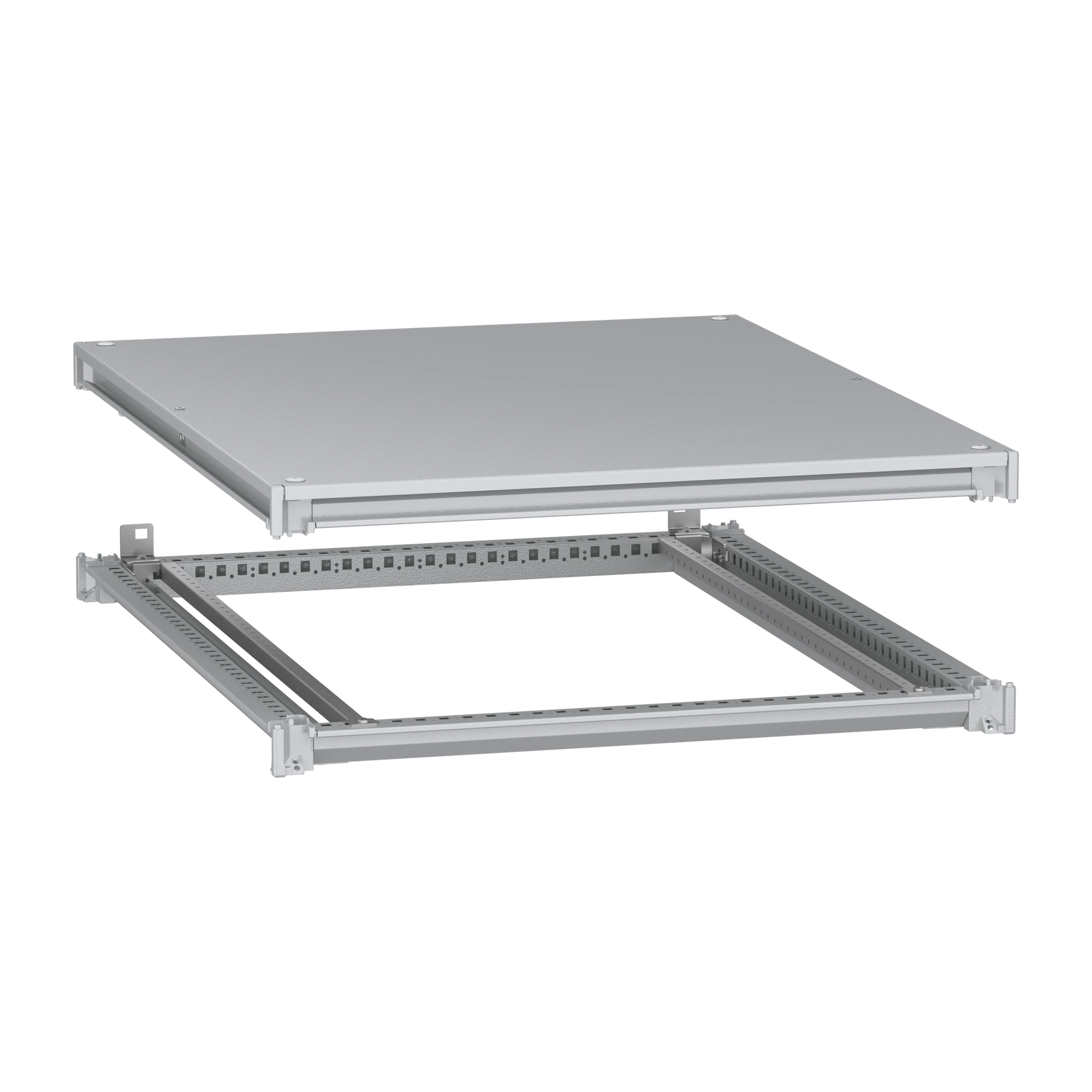 Schneider Electric NSYSFNC810 Lower and upper frame, PanelSeT SFN, for electrical enclosures W 800 x D 1000 mm, including roof (img_001)