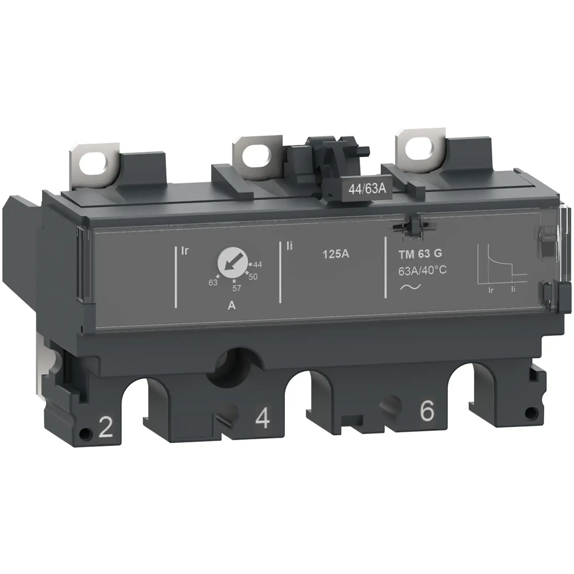 Schneider Electric C103MG016 Thermomagnetic trip unit TM16G generator protection 16A 3P3D for Compact NSX100-250 circuit breaker (img_002)