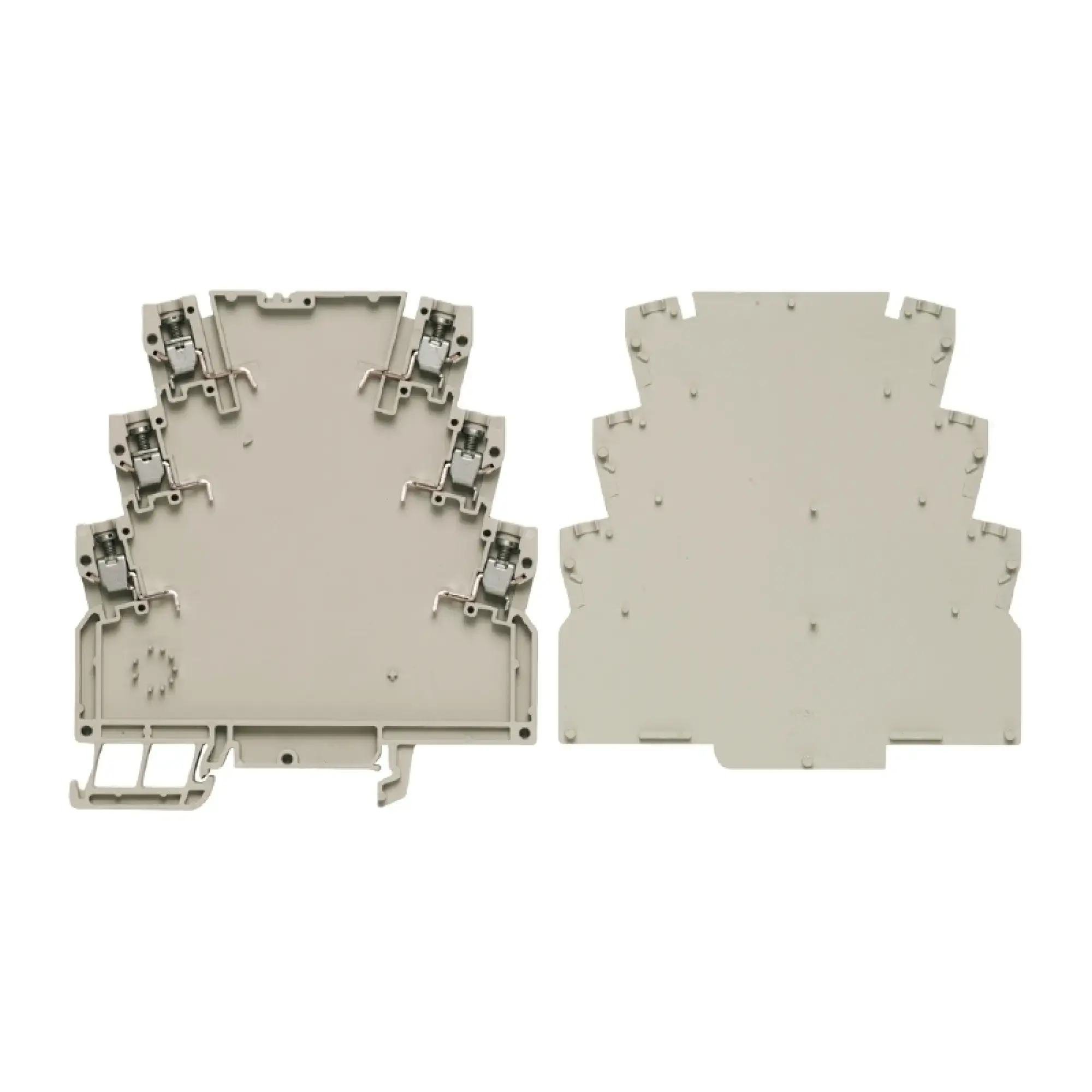 Weidmüller 1925740000 DIN rail housing (Small housing), Width: 6.1 , IP20, PA 66/6, Pebble grey (img_001)