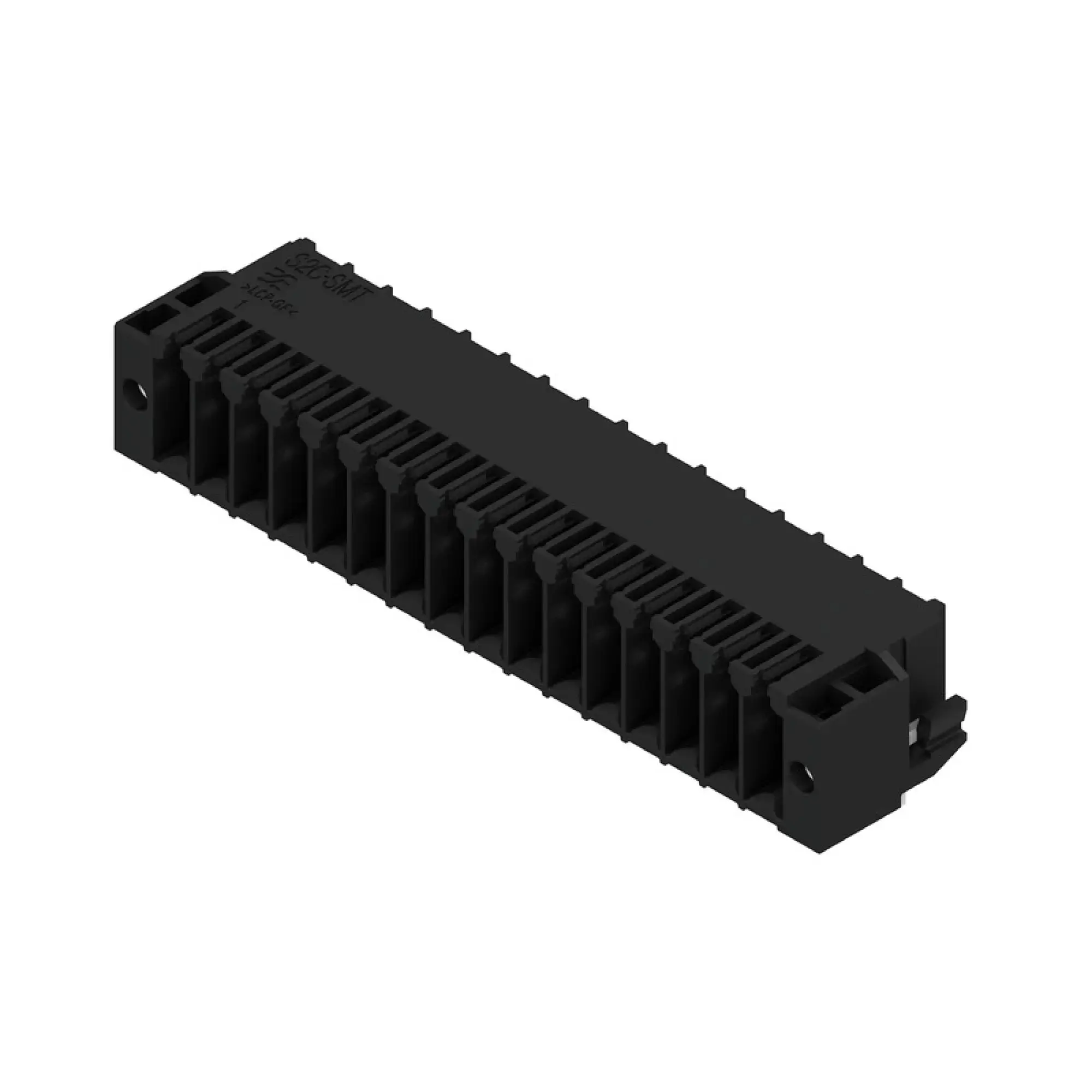 Weidmüller 1290000000 PCB connector (board connection), 160 V, 13.4 A, Pitch in mm: 3.50, Number of poles: 32, THT/THR solder connection, Box (img_001)