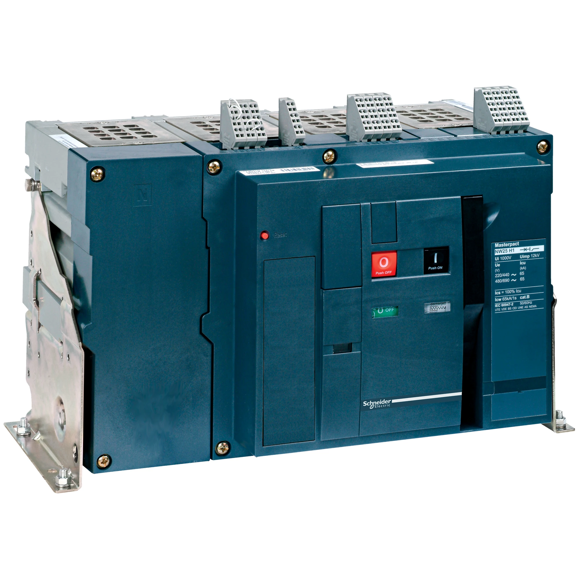 Schneider Electric 48053 MasterPact NW 1600A NA Icm=88kA/690V 4P Fixed-Mount Basic Switch (img_001) Schneider Electric 48053 MasterPact NW 1600A NA Icm=88kA/690V 4P Fixed-Mount Basic Switch (img_001)