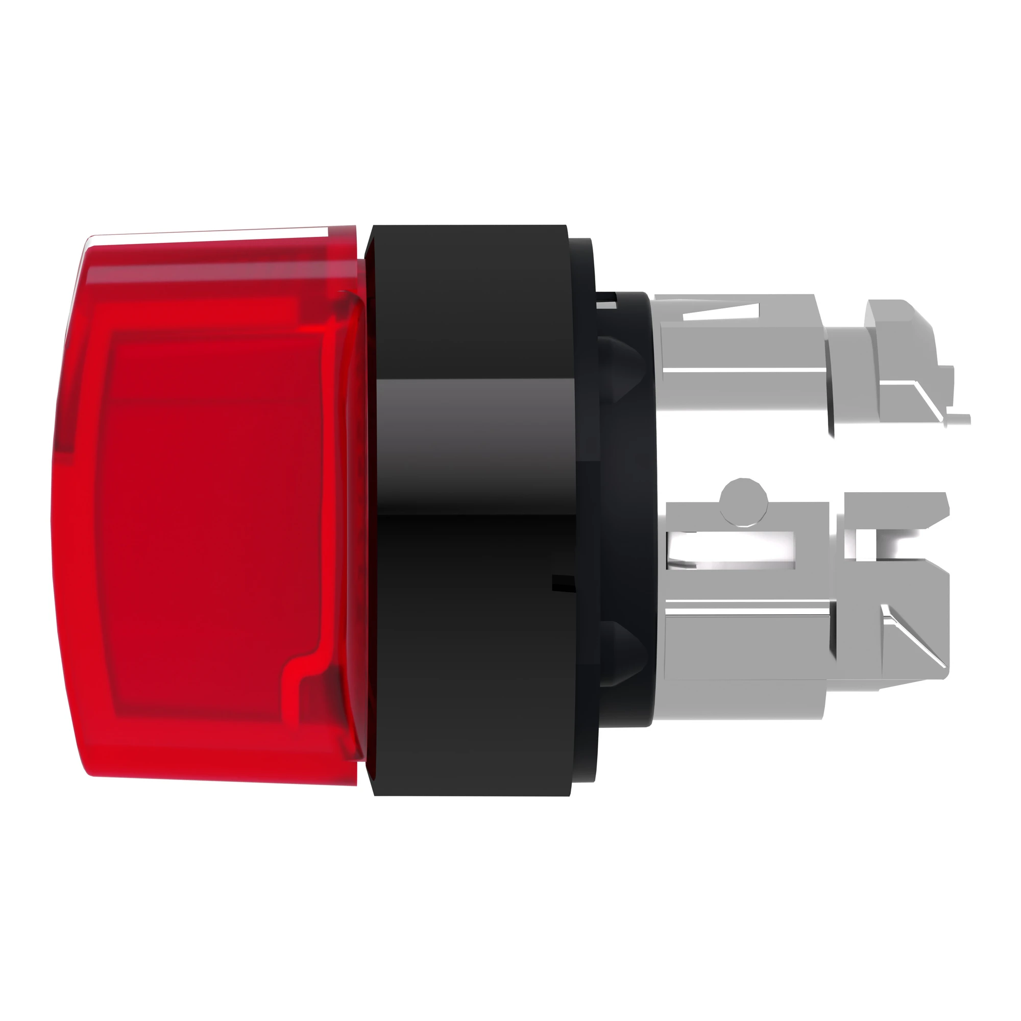 Schneider Electric ZB4BK13437 Illuminated selector switch, front element, Harmony XB4, metal black, 22mm, red, for universal LED, 3 positions, latching (img_007)