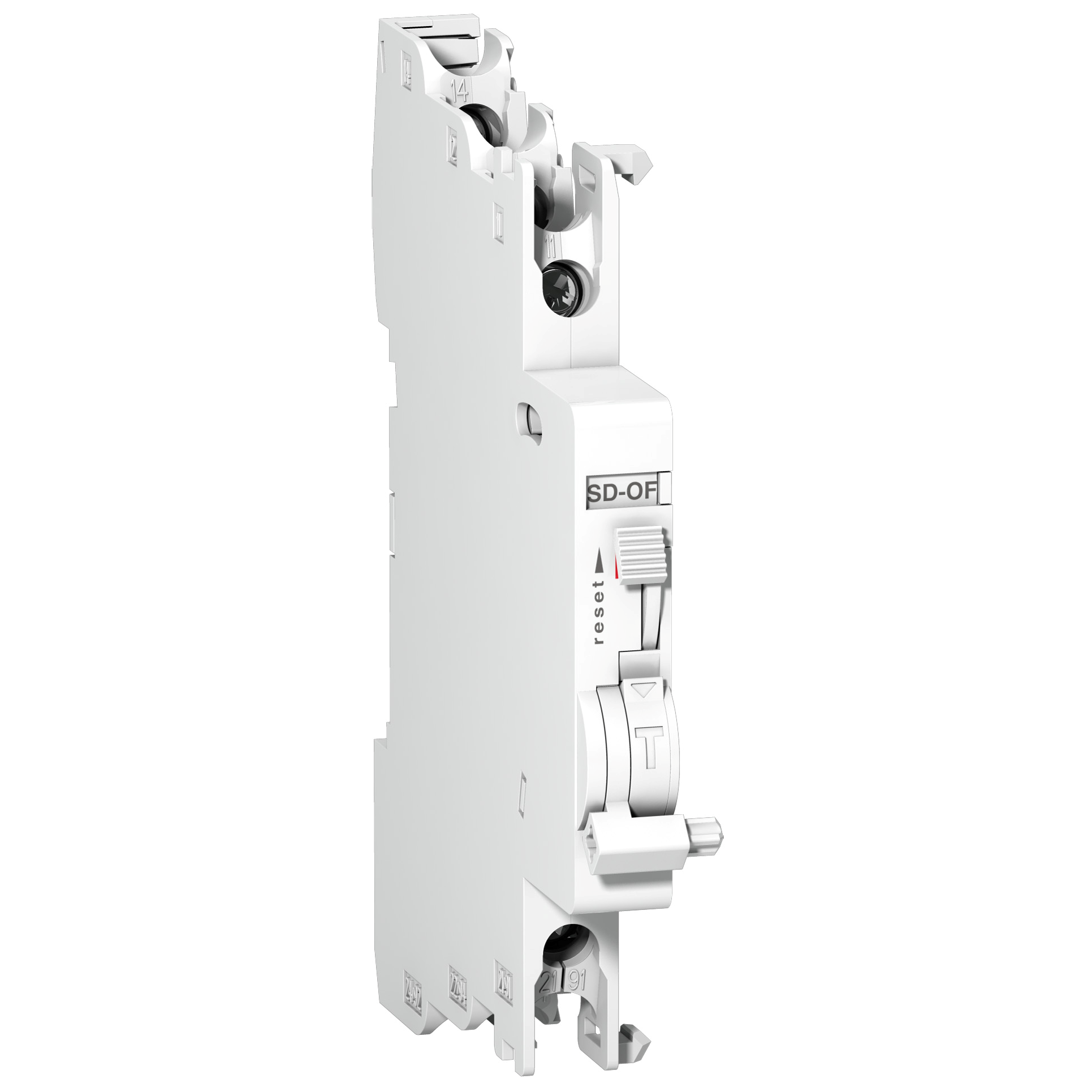 Schneider Electric Auxiliary switch+Fault signaling switch/Auxiliary switch OF/SD+OF, 2 changeovers Schneider Electric Auxiliary switch+Fault signaling switch/Auxiliary switch OF/SD+OF, 2 changeovers